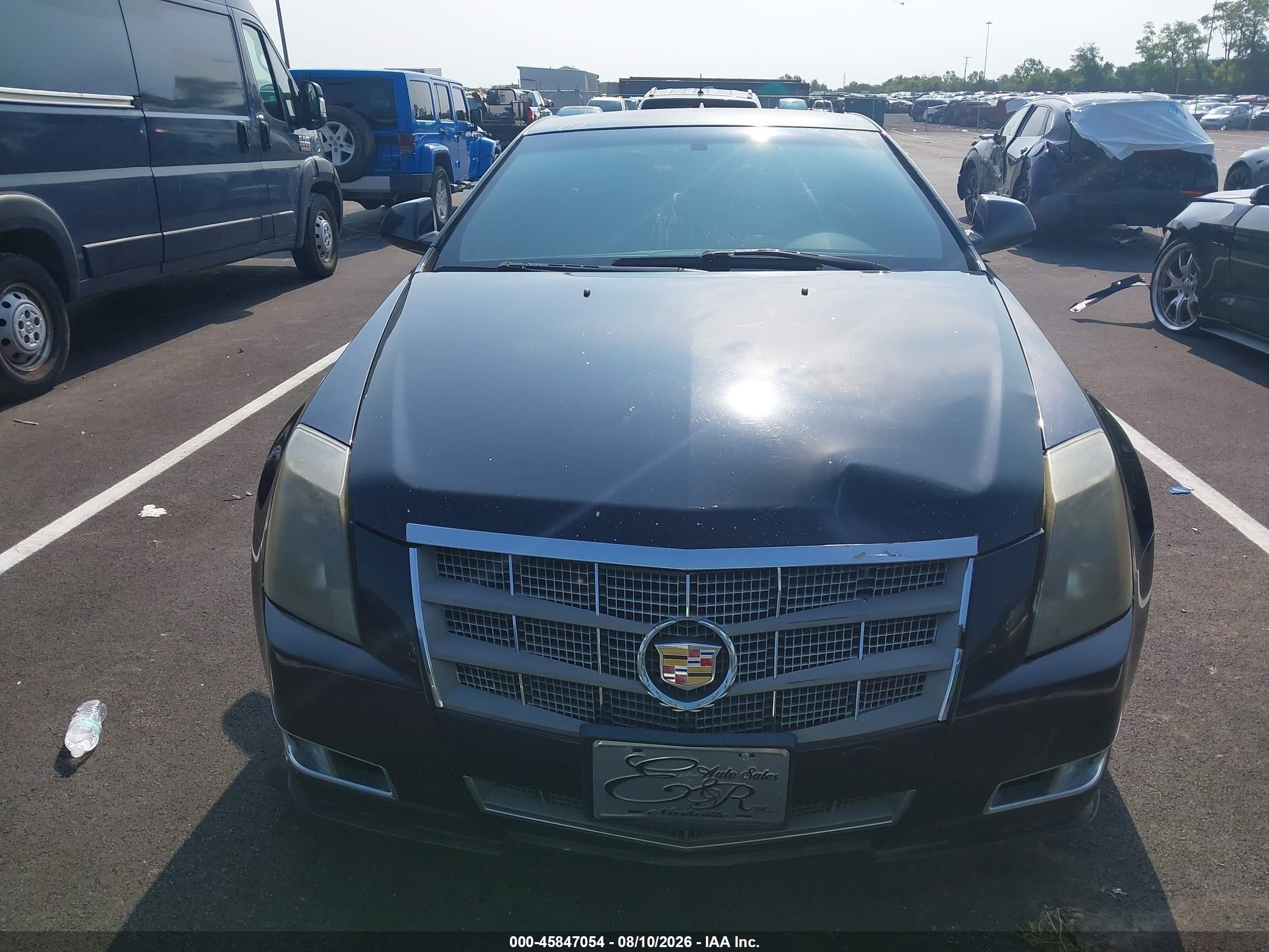 2011 Cadillac Cts   Black vin: 1G6DA1ED2B0157342