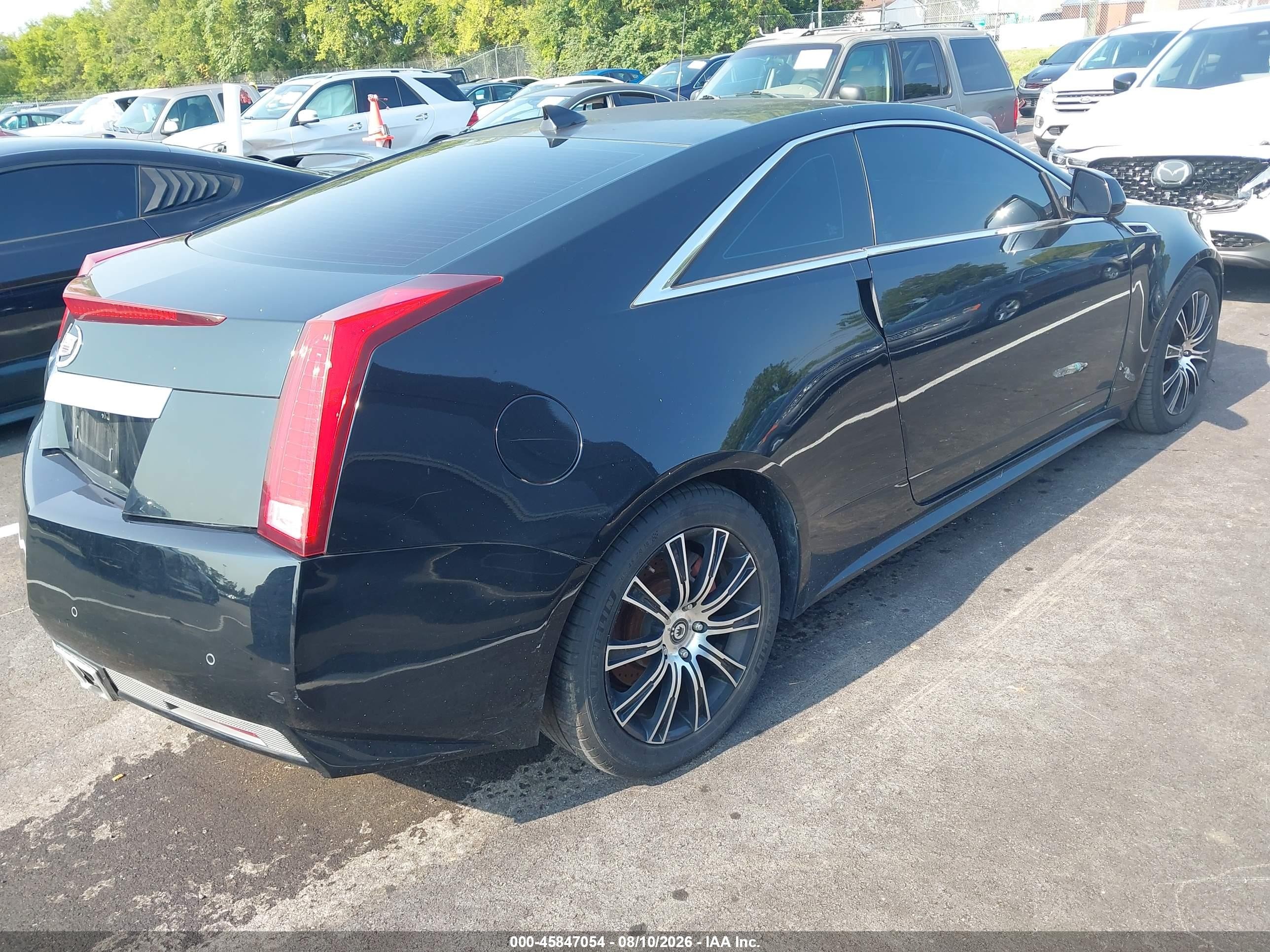 2011 Cadillac Cts   Black vin: 1G6DA1ED2B0157342