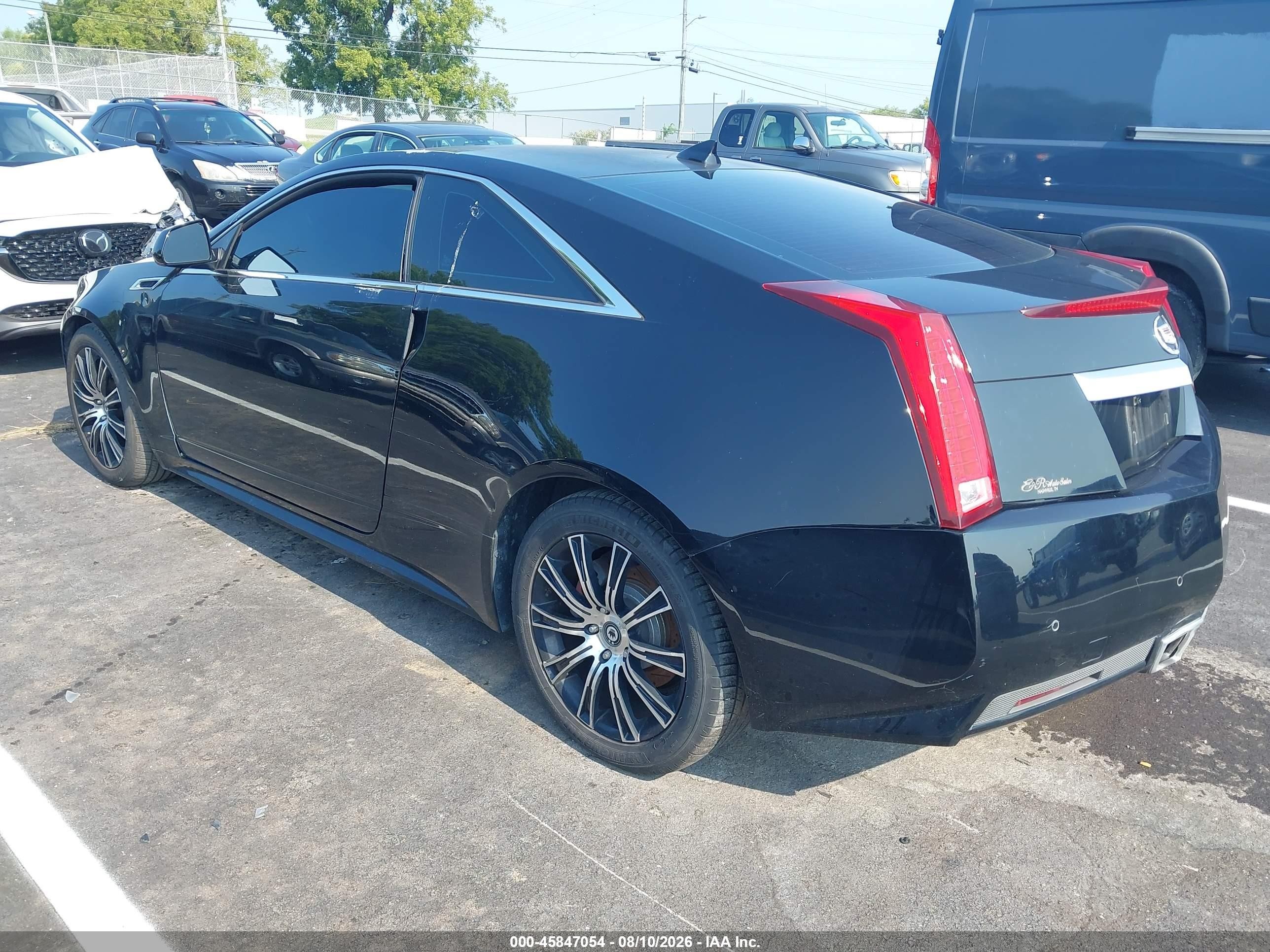 2011 Cadillac Cts   Black vin: 1G6DA1ED2B0157342