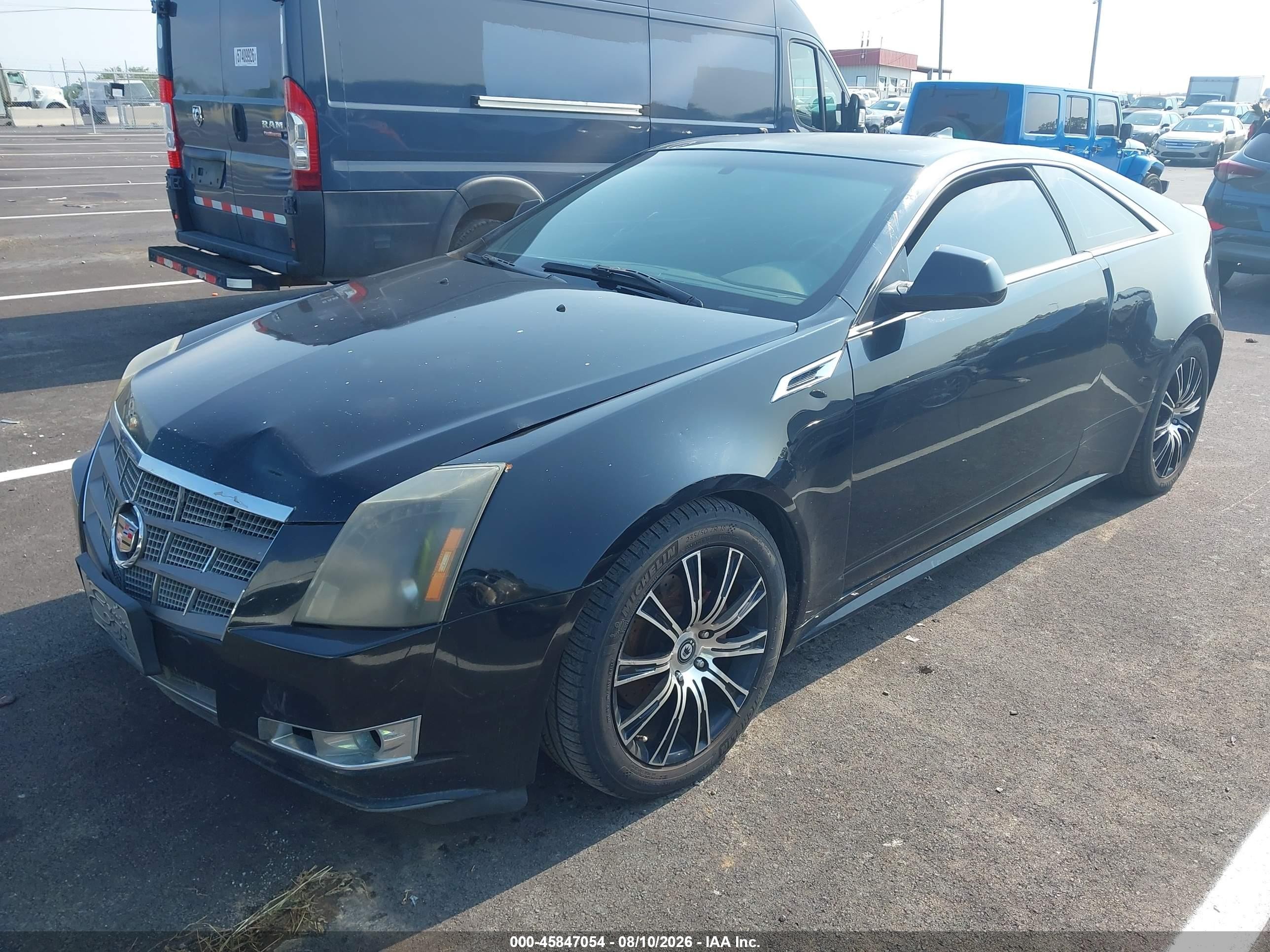 2011 Cadillac Cts   Black vin: 1G6DA1ED2B0157342