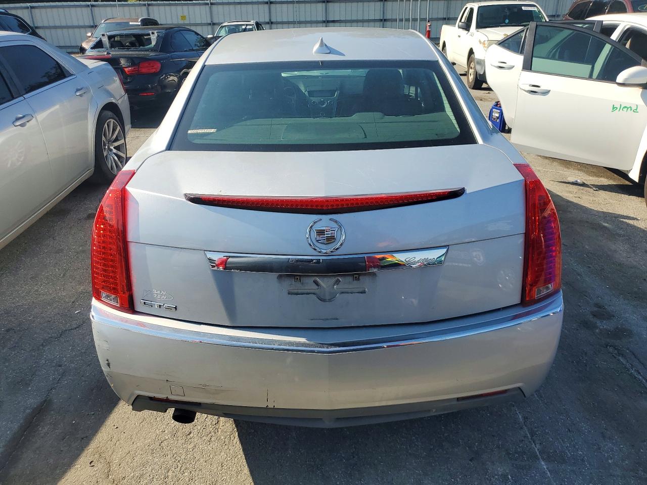 2012 Cadillac Cts Silver vin: 1G6DA5E50C0110585