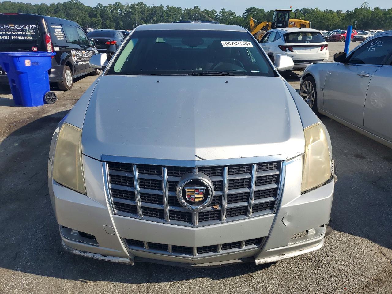 2012 Cadillac Cts Silver vin: 1G6DA5E50C0110585