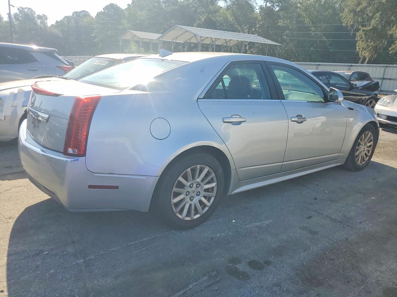 2012 Cadillac Cts Silver vin: 1G6DA5E50C0110585