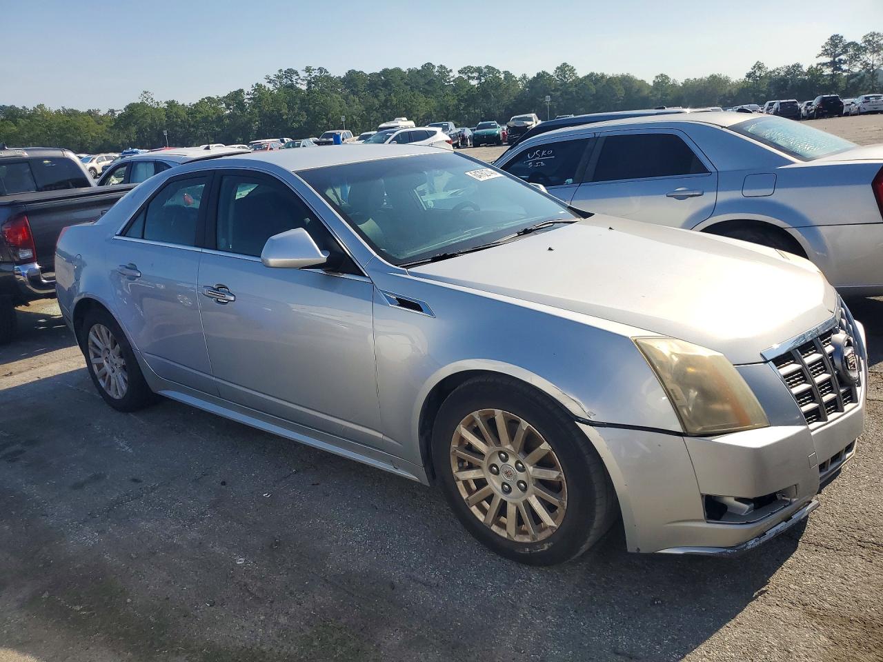 2012 Cadillac Cts Silver vin: 1G6DA5E50C0110585