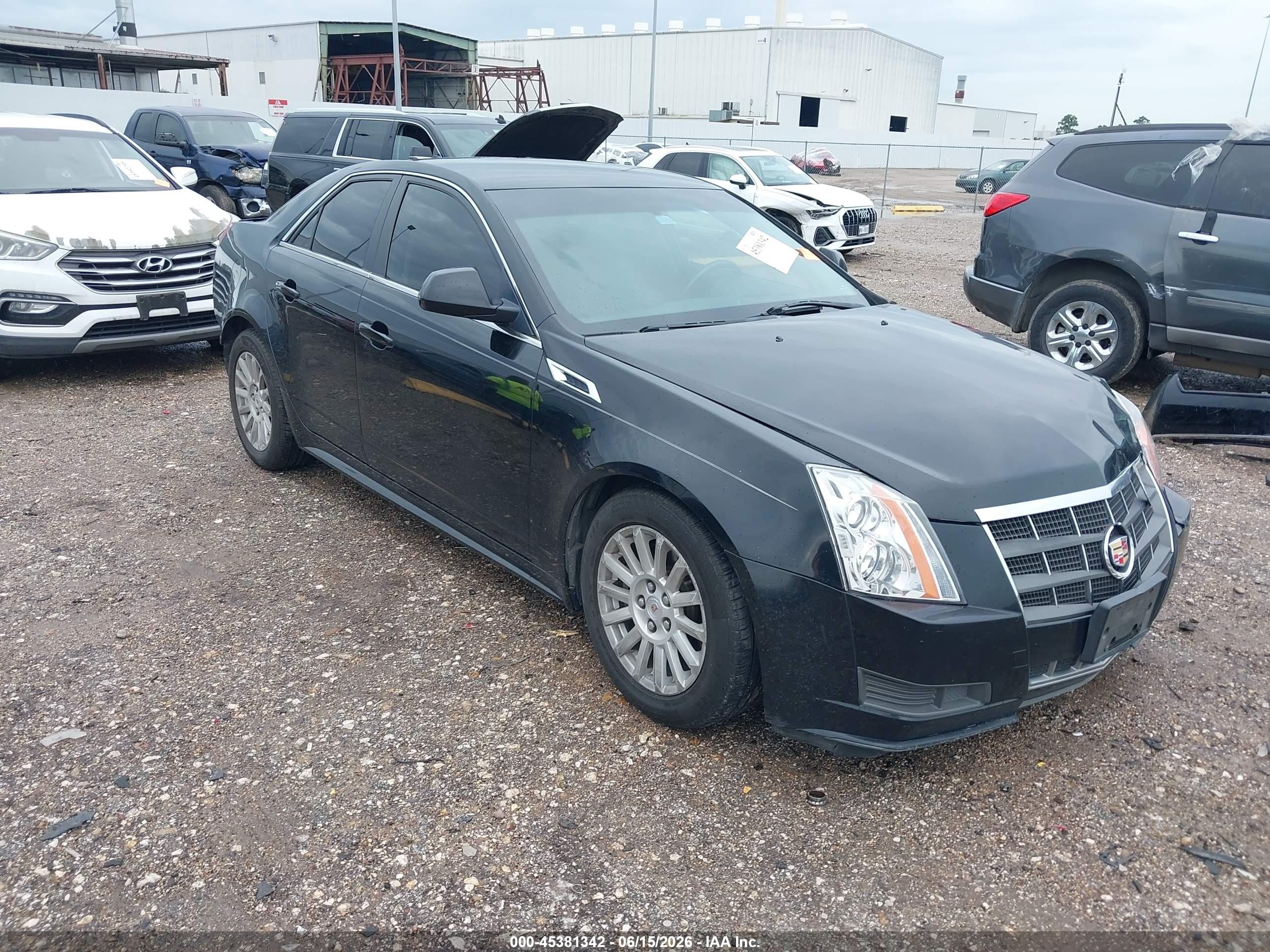 2012 Cadillac Cts Standard Black vin: 1G6DA5E50C0113633
