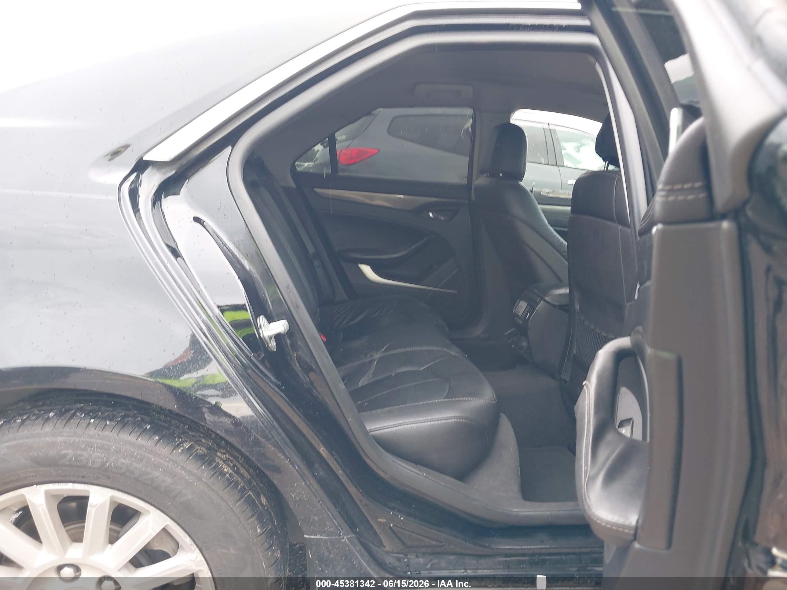 2012 Cadillac Cts Standard Black vin: 1G6DA5E50C0113633