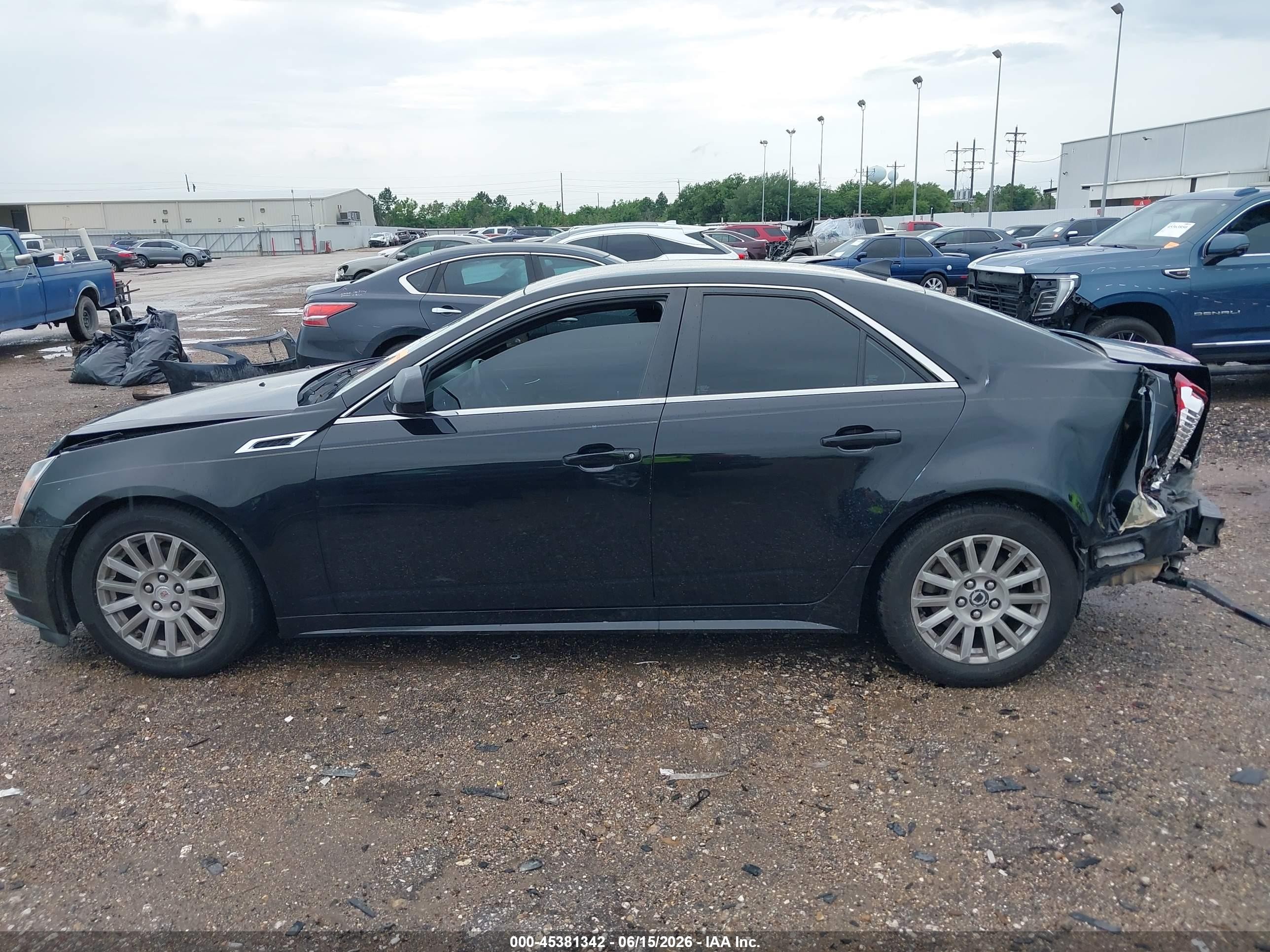 2012 Cadillac Cts Standard Black vin: 1G6DA5E50C0113633