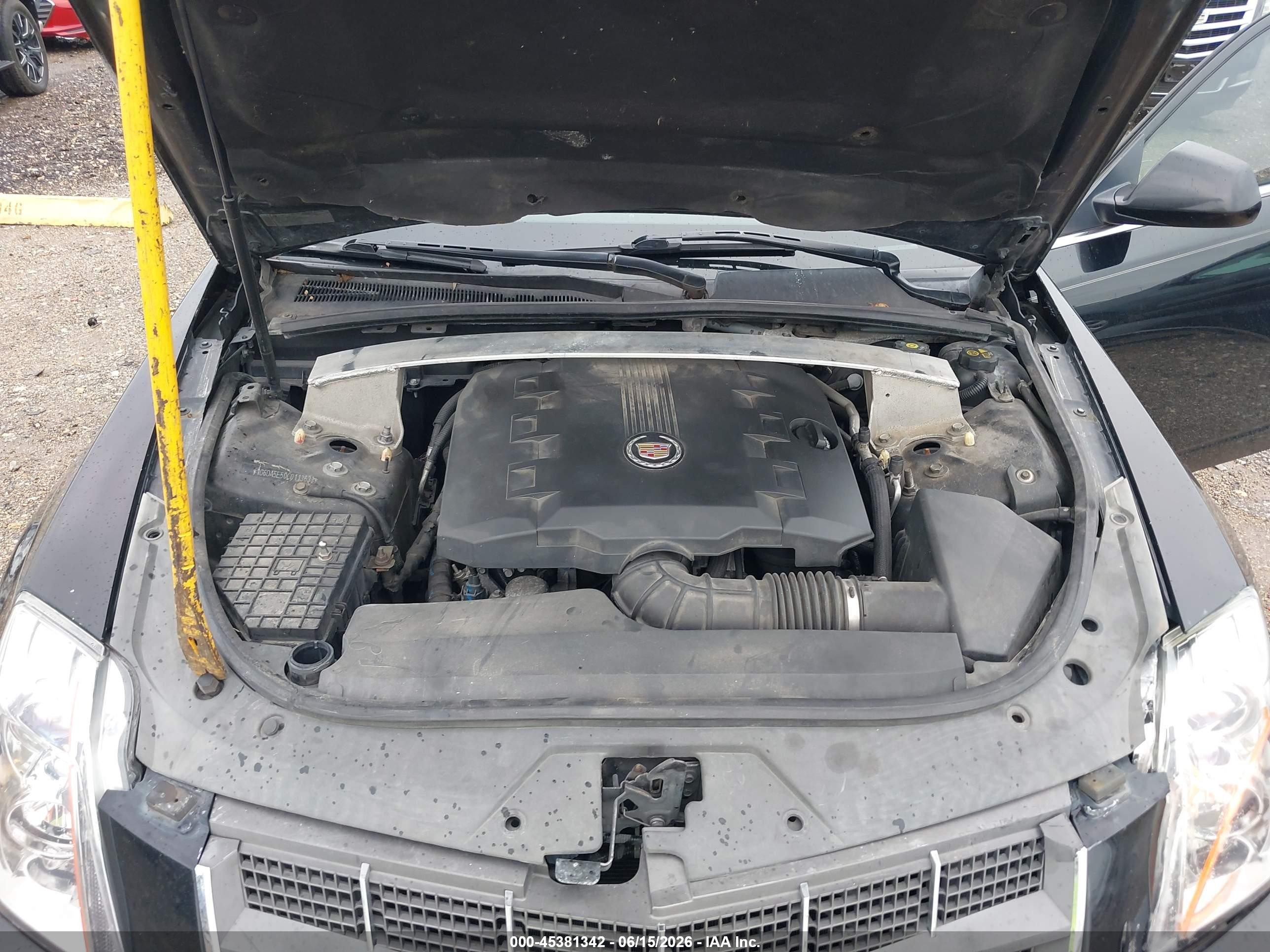 2012 Cadillac Cts Standard Black vin: 1G6DA5E50C0113633