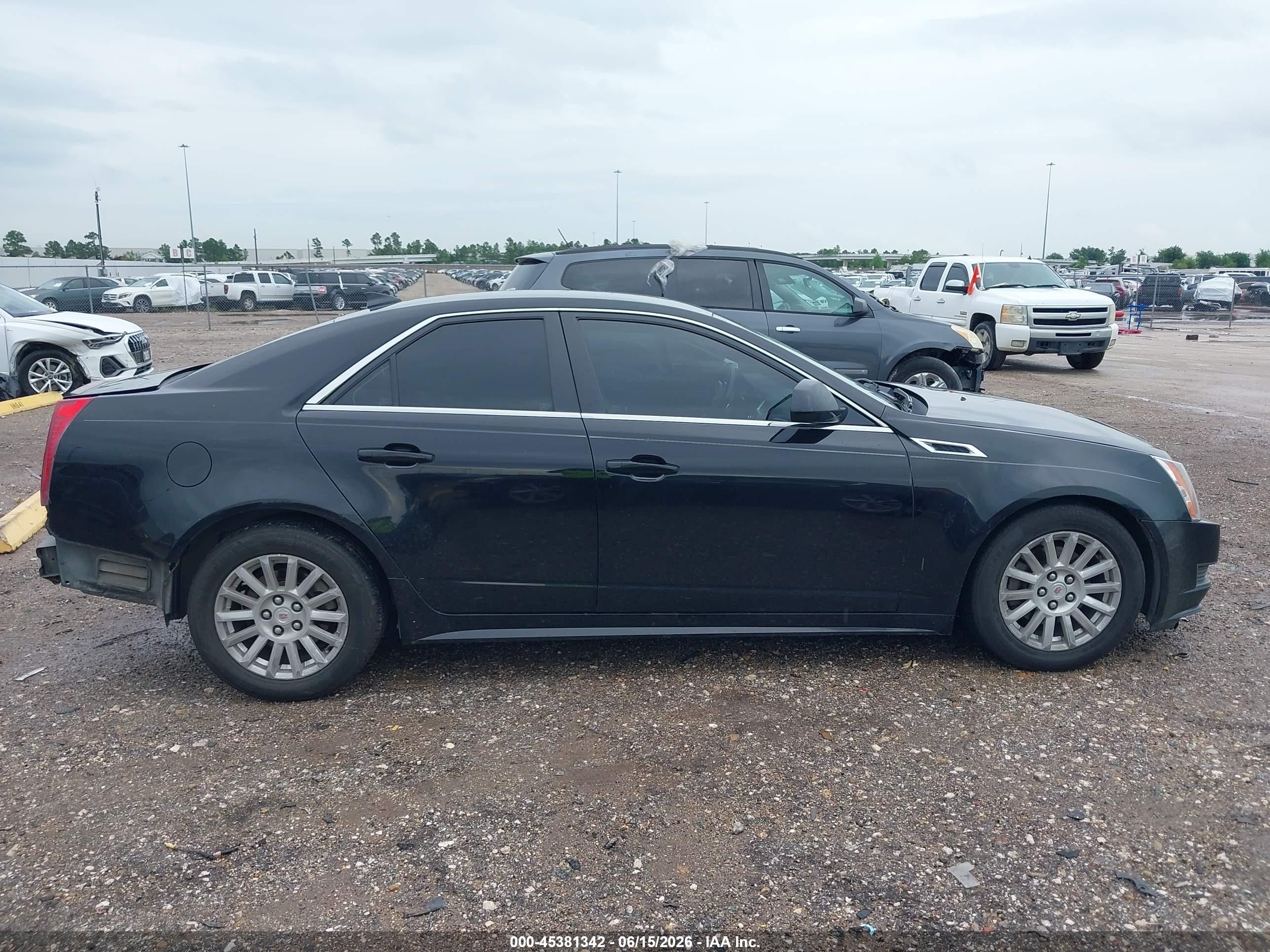 2012 Cadillac Cts Standard Black vin: 1G6DA5E50C0113633