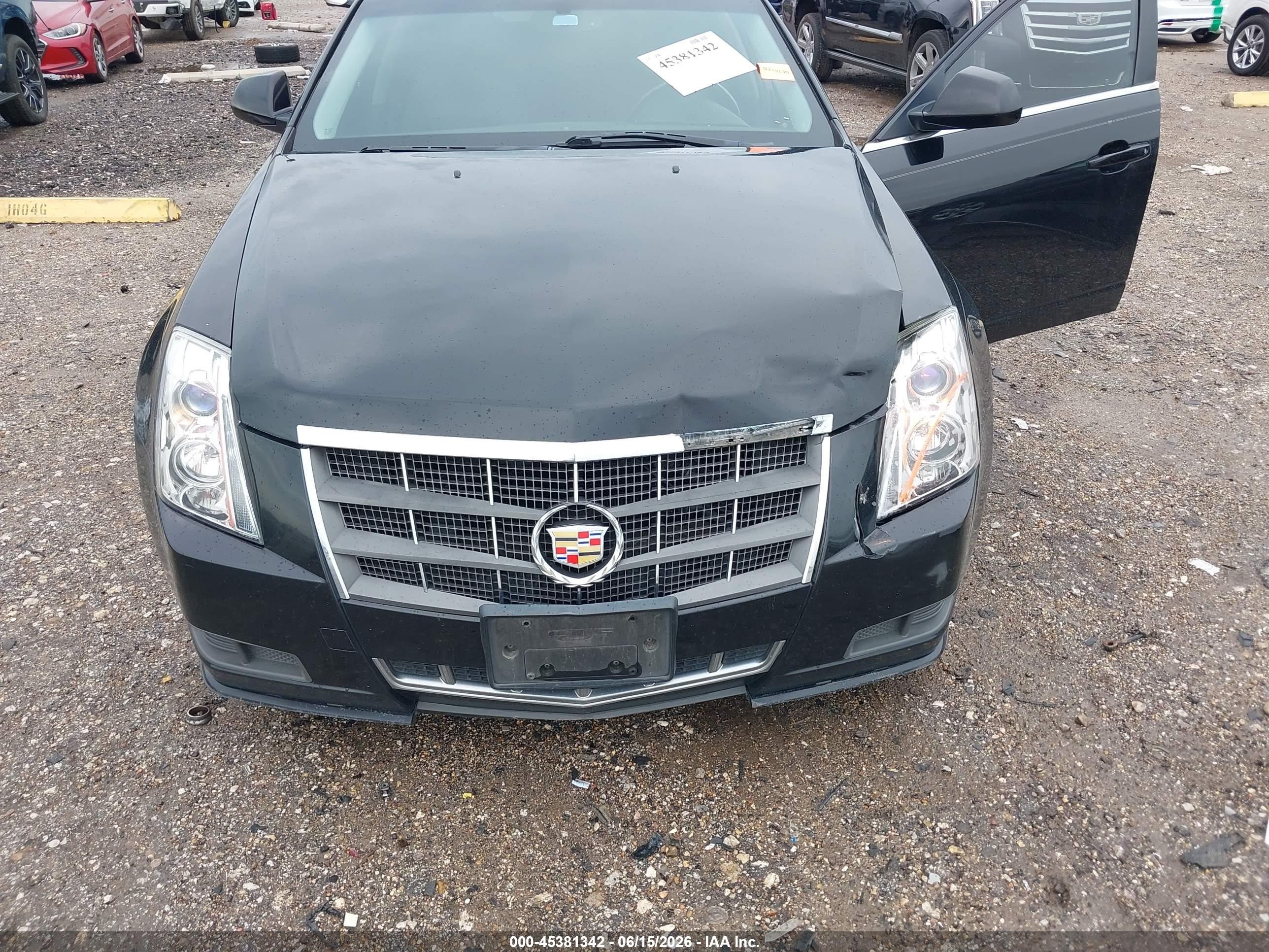 2012 Cadillac Cts Standard Black vin: 1G6DA5E50C0113633