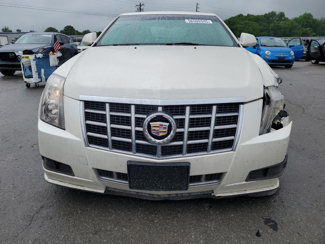 2012 Cadillac Cts White vin: 1G6DA5E52C0128425