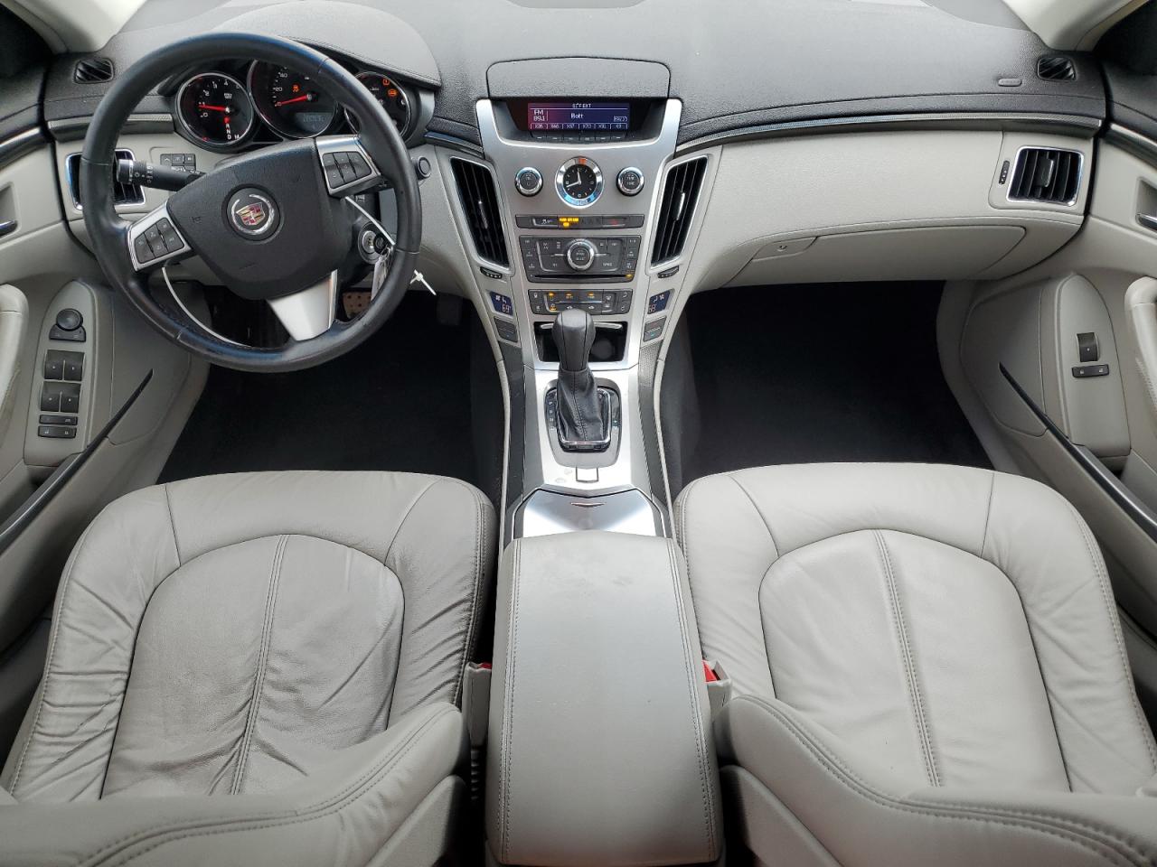 2012 Cadillac Cts White vin: 1G6DA5E52C0128425