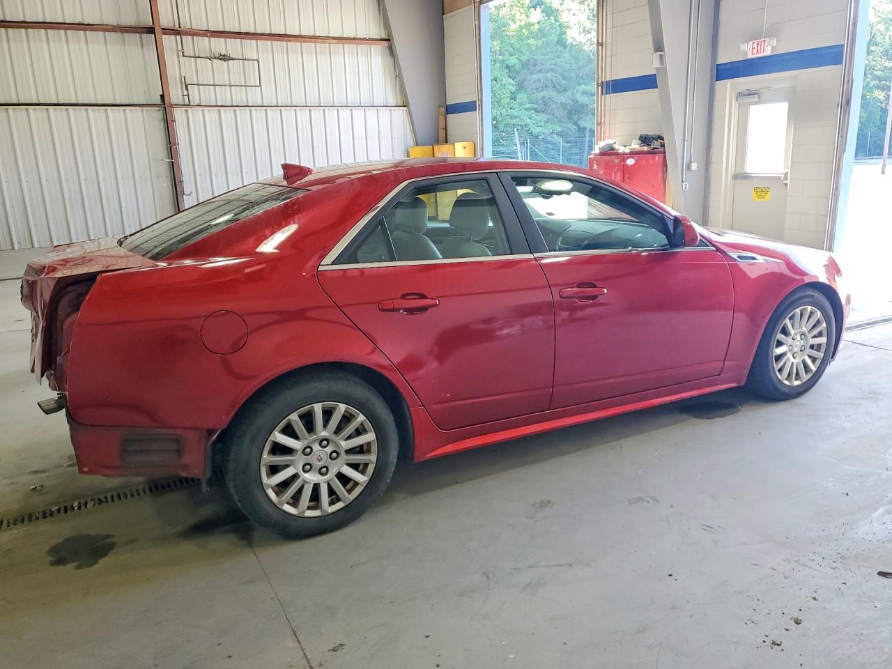 2012 Cadillac Cts Red vin: 1G6DA5E52C0148190