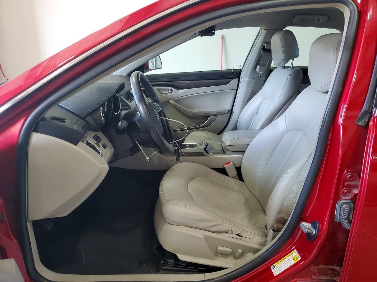 2012 Cadillac Cts Red vin: 1G6DA5E52C0148190