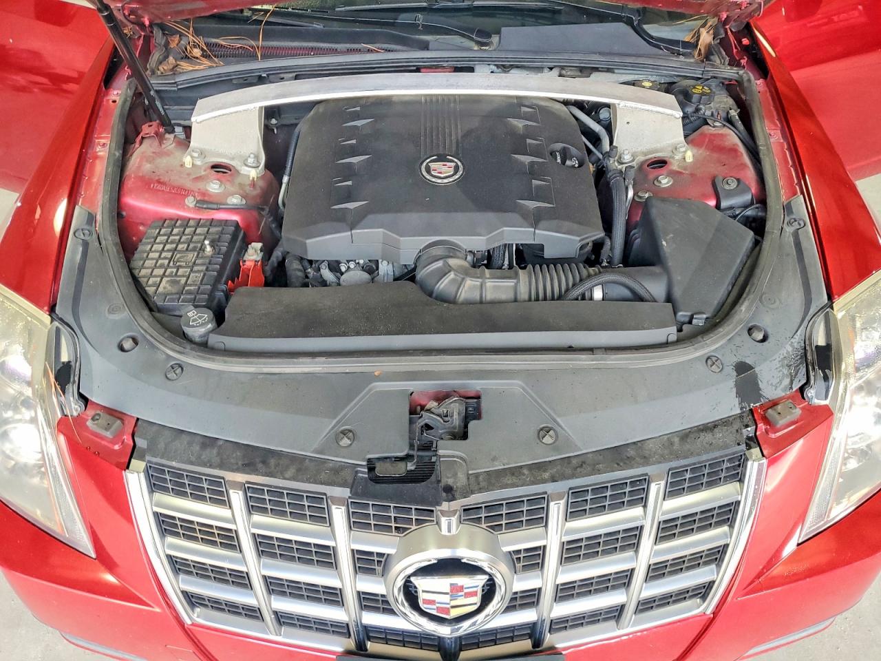 2012 Cadillac Cts Red vin: 1G6DA5E52C0148190