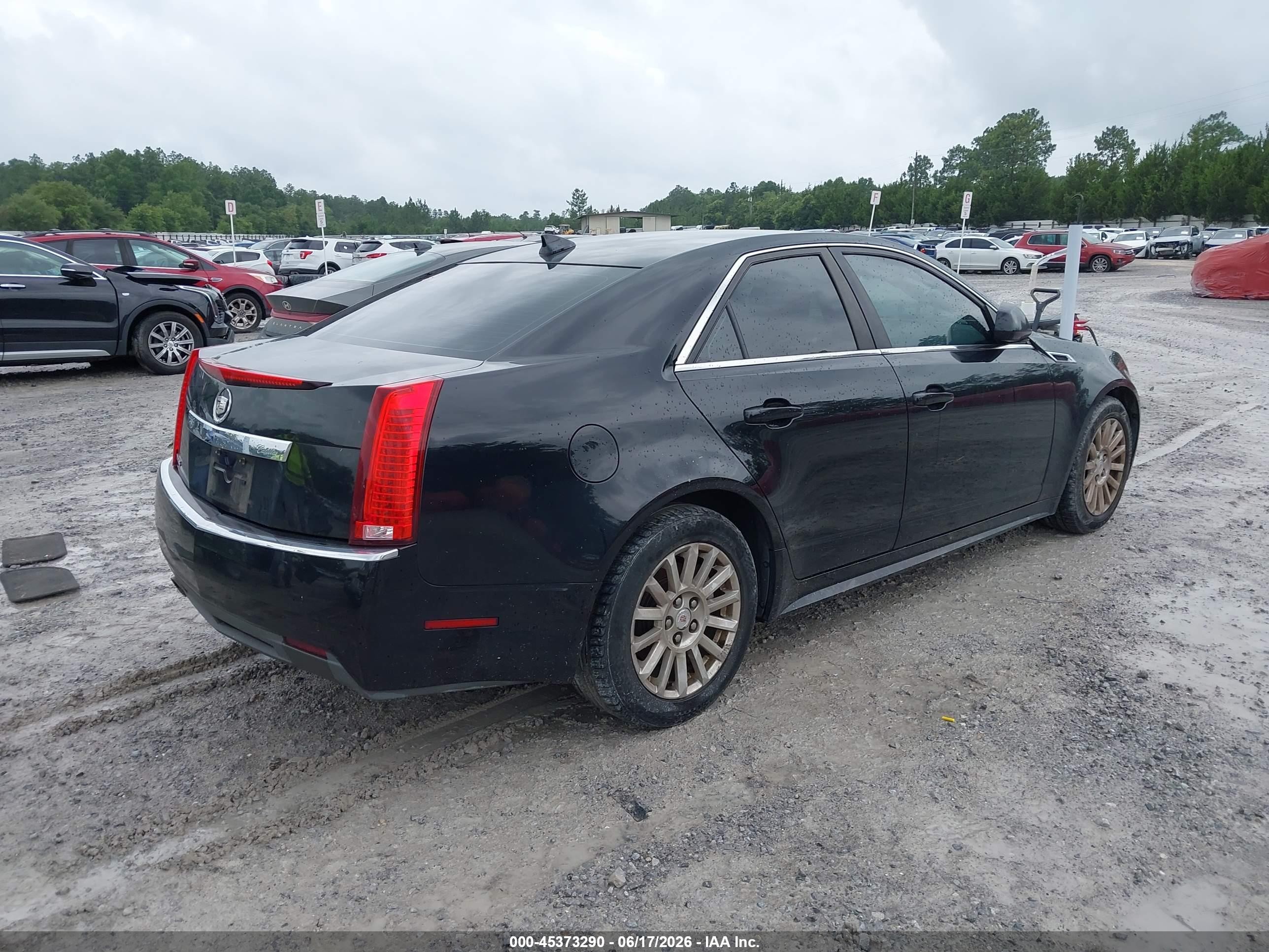 2012 Cadillac Cts Standard Black vin: 1G6DA5E53C0151602
