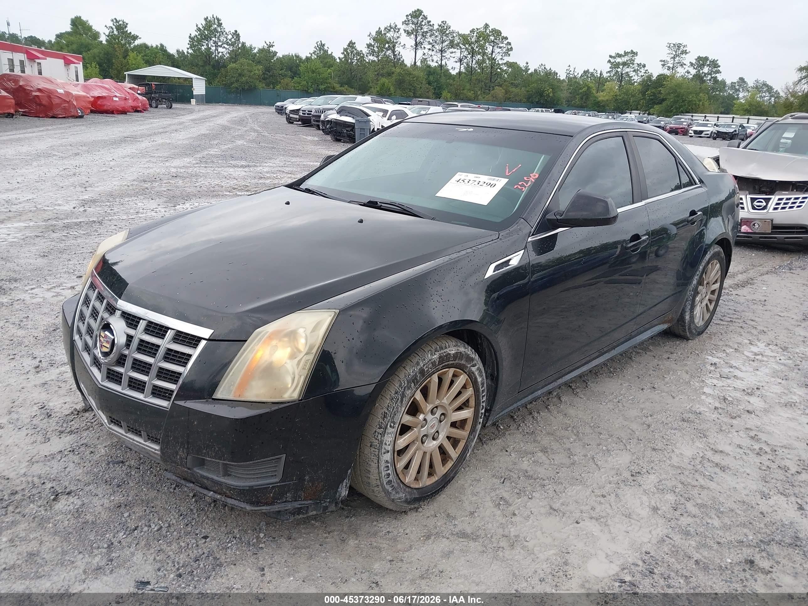 2012 Cadillac Cts Standard Black vin: 1G6DA5E53C0151602