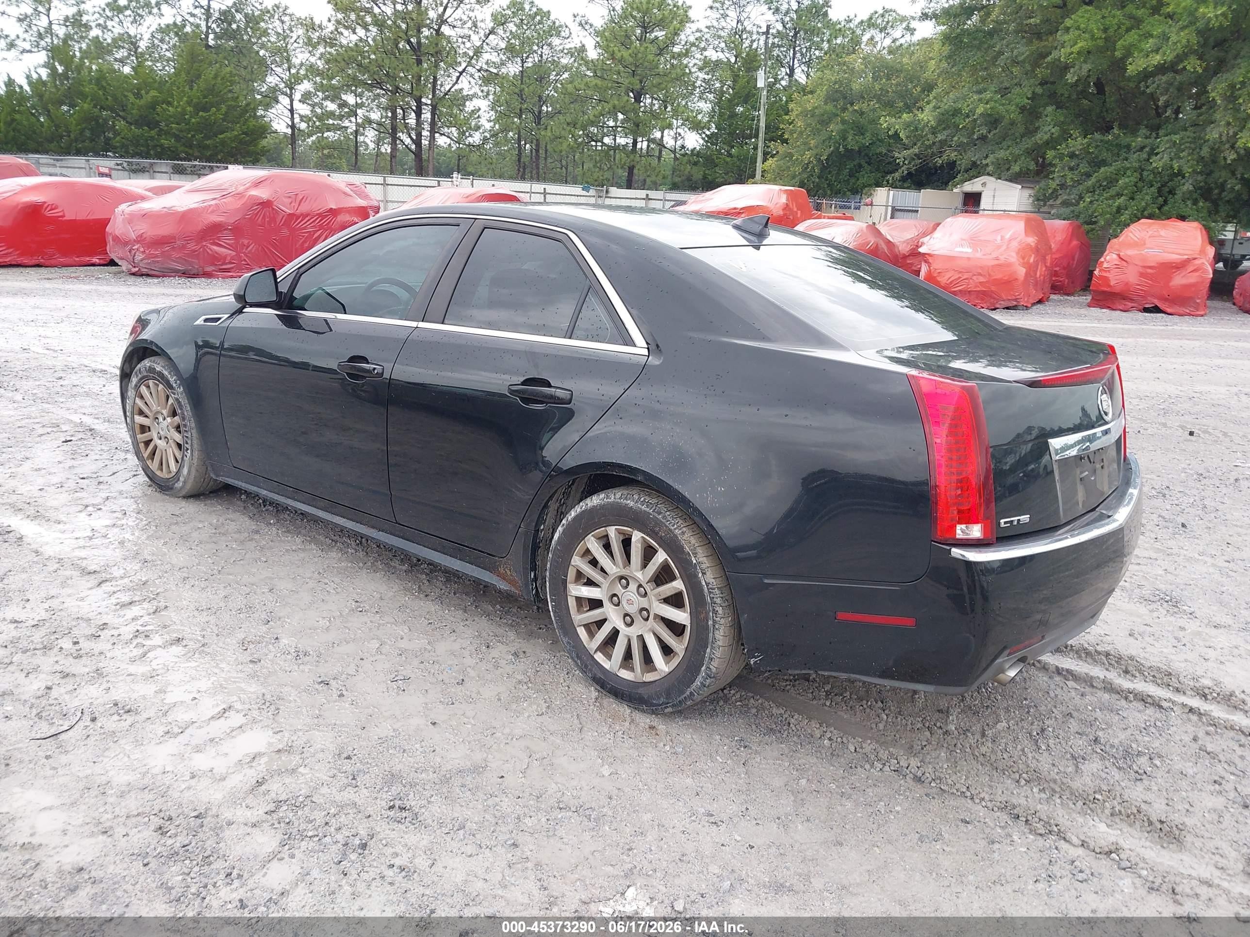 2012 Cadillac Cts Standard Black vin: 1G6DA5E53C0151602