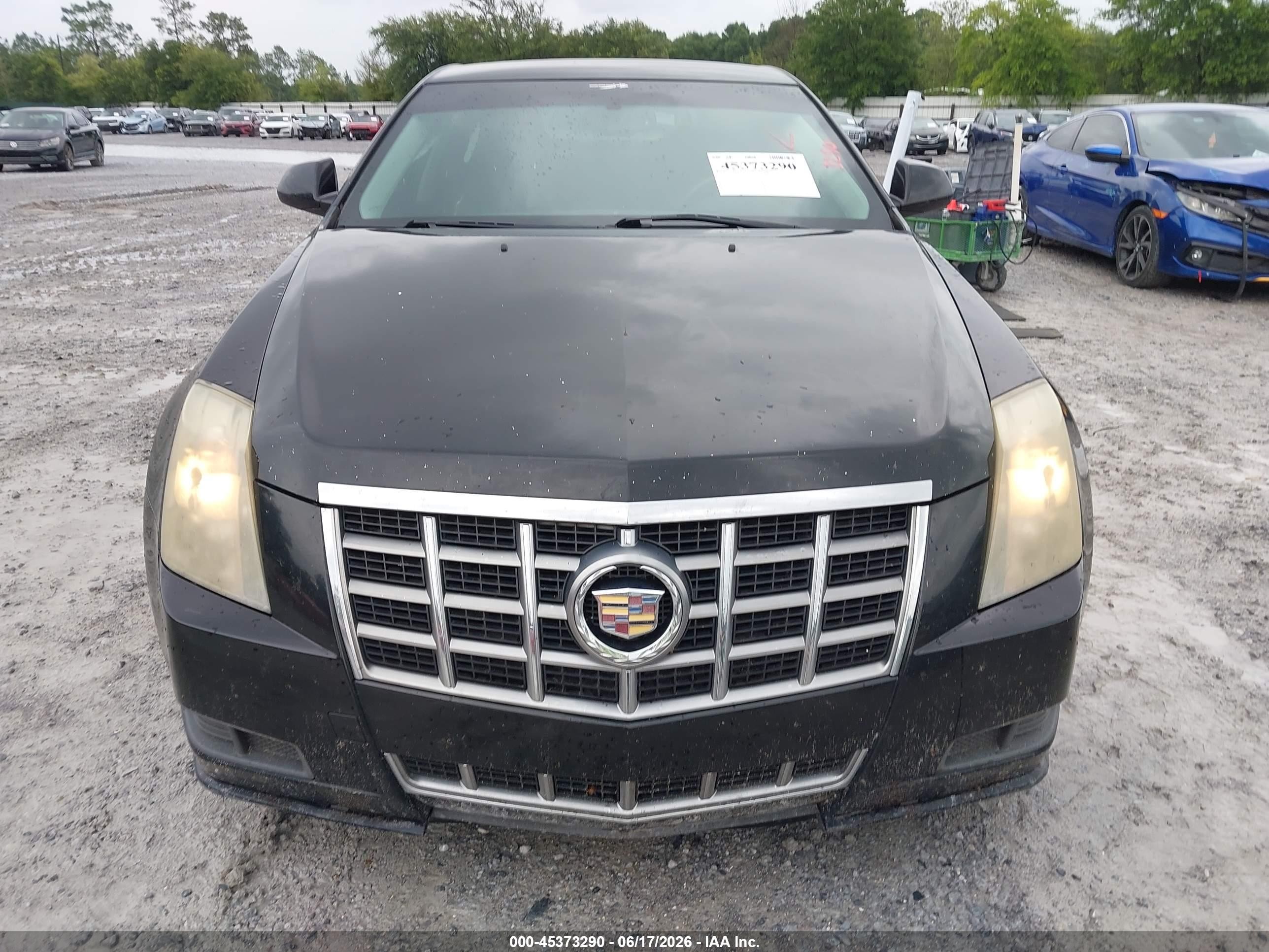 2012 Cadillac Cts Standard Black vin: 1G6DA5E53C0151602