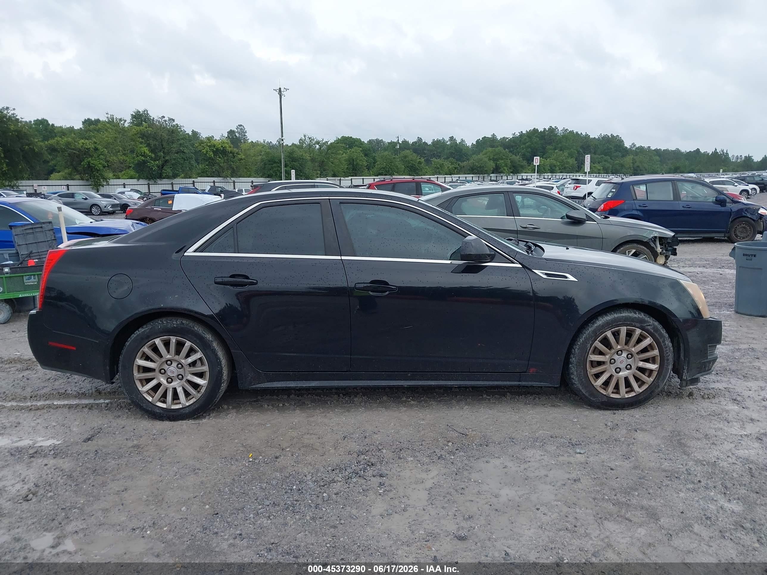2012 Cadillac Cts Standard Black vin: 1G6DA5E53C0151602