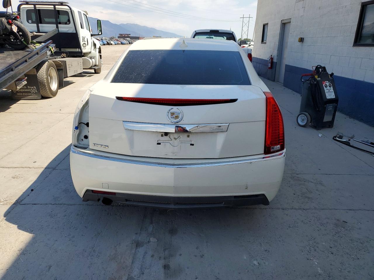 2012 Cadillac Cts Белый vin: 1G6DA5E56C0115984