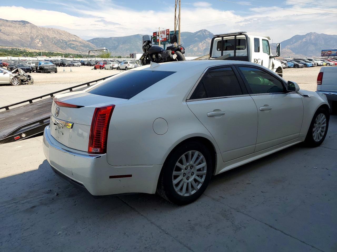 2012 Cadillac Cts Белый vin: 1G6DA5E56C0115984