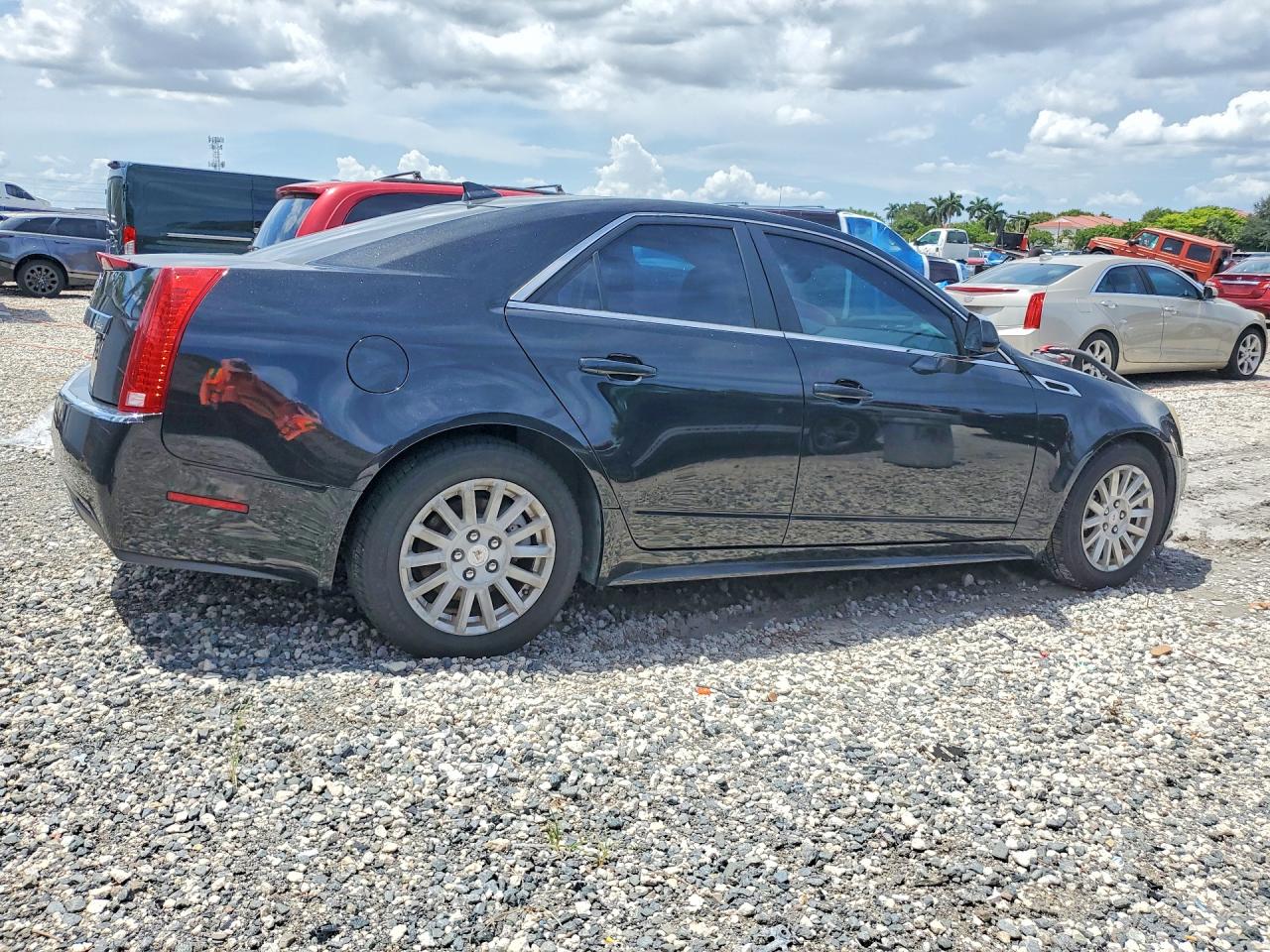 2012 Cadillac Cts Black vin: 1G6DA5E56C0124216