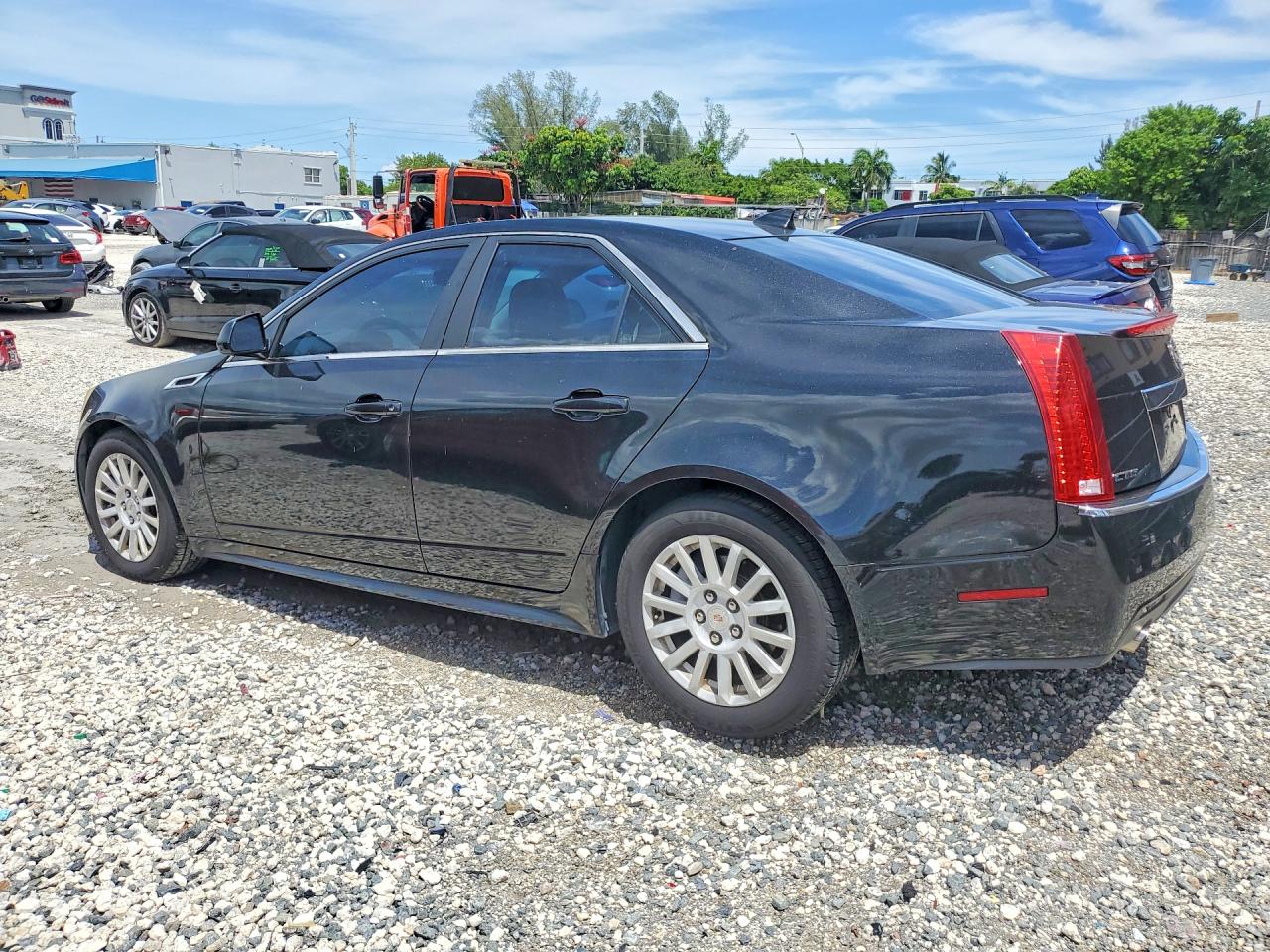 2012 Cadillac Cts Black vin: 1G6DA5E56C0124216