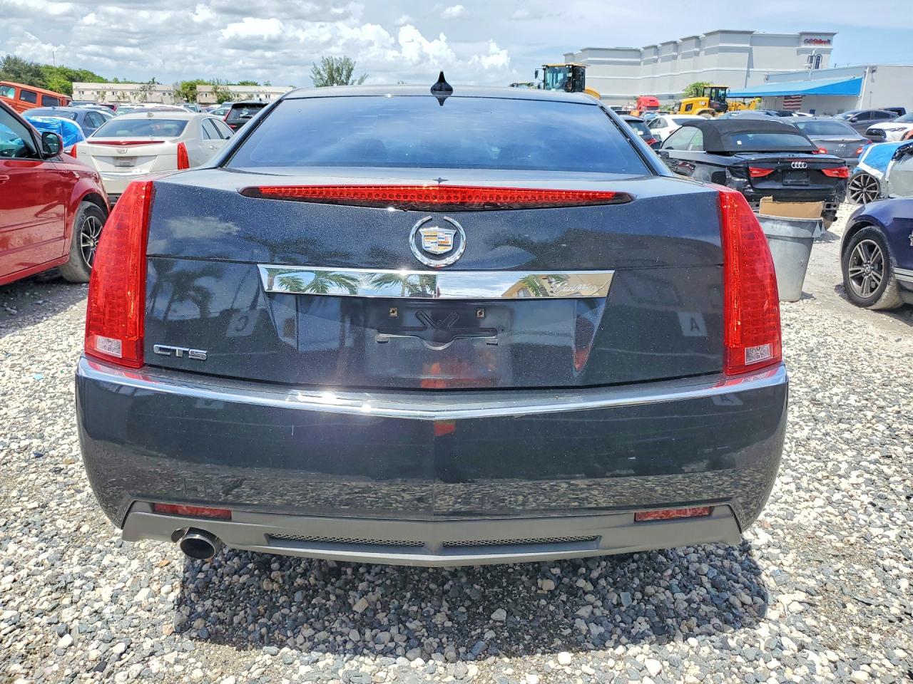 2012 Cadillac Cts Black vin: 1G6DA5E56C0124216