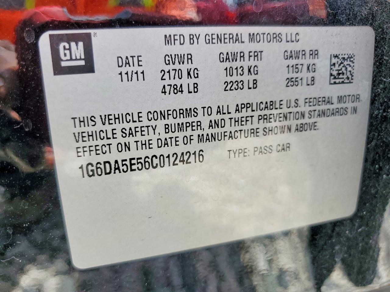 2012 Cadillac Cts Black vin: 1G6DA5E56C0124216