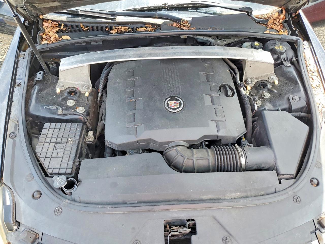 2012 Cadillac Cts Black vin: 1G6DA5E56C0124216
