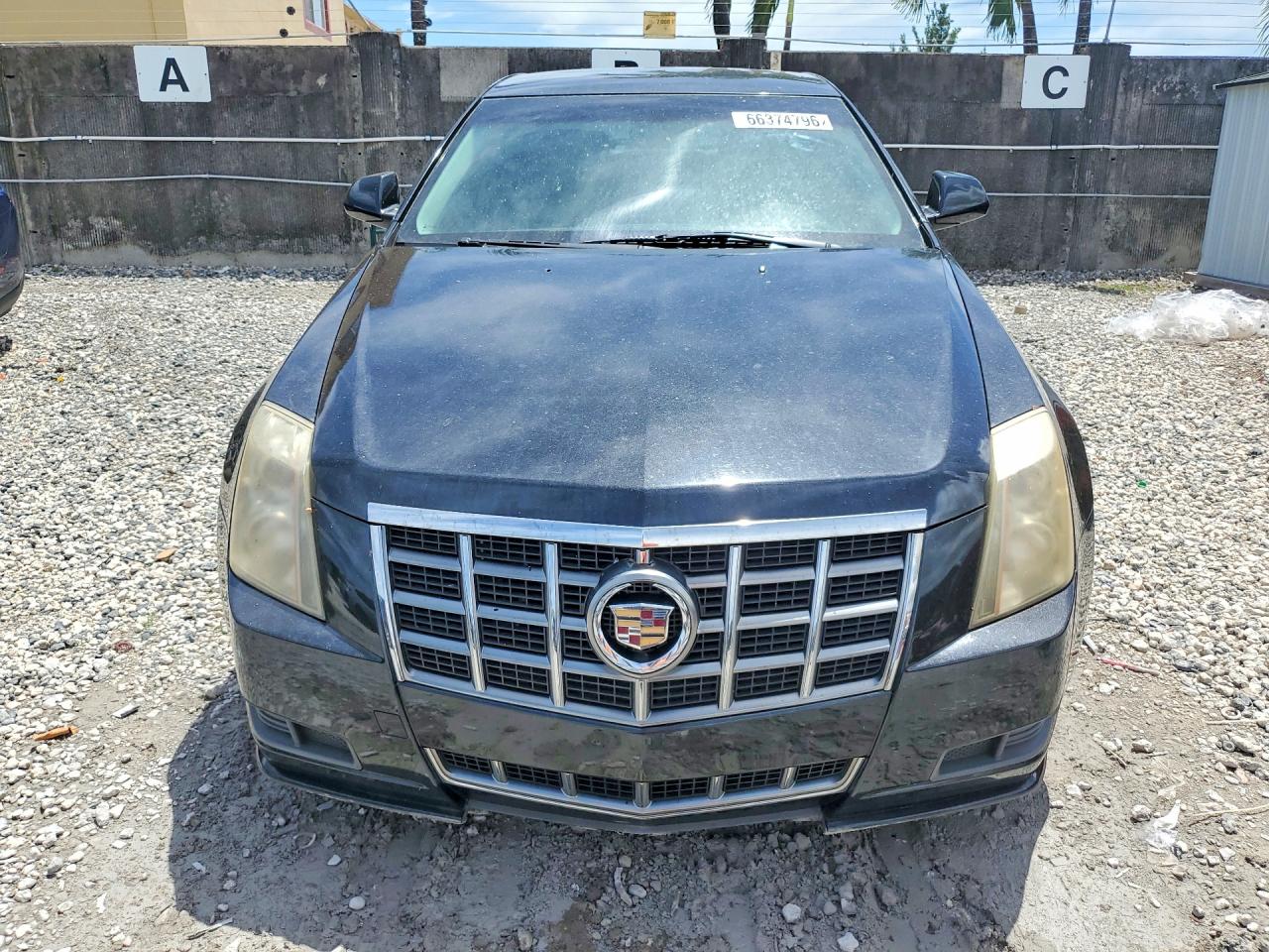 2012 Cadillac Cts Black vin: 1G6DA5E56C0124216