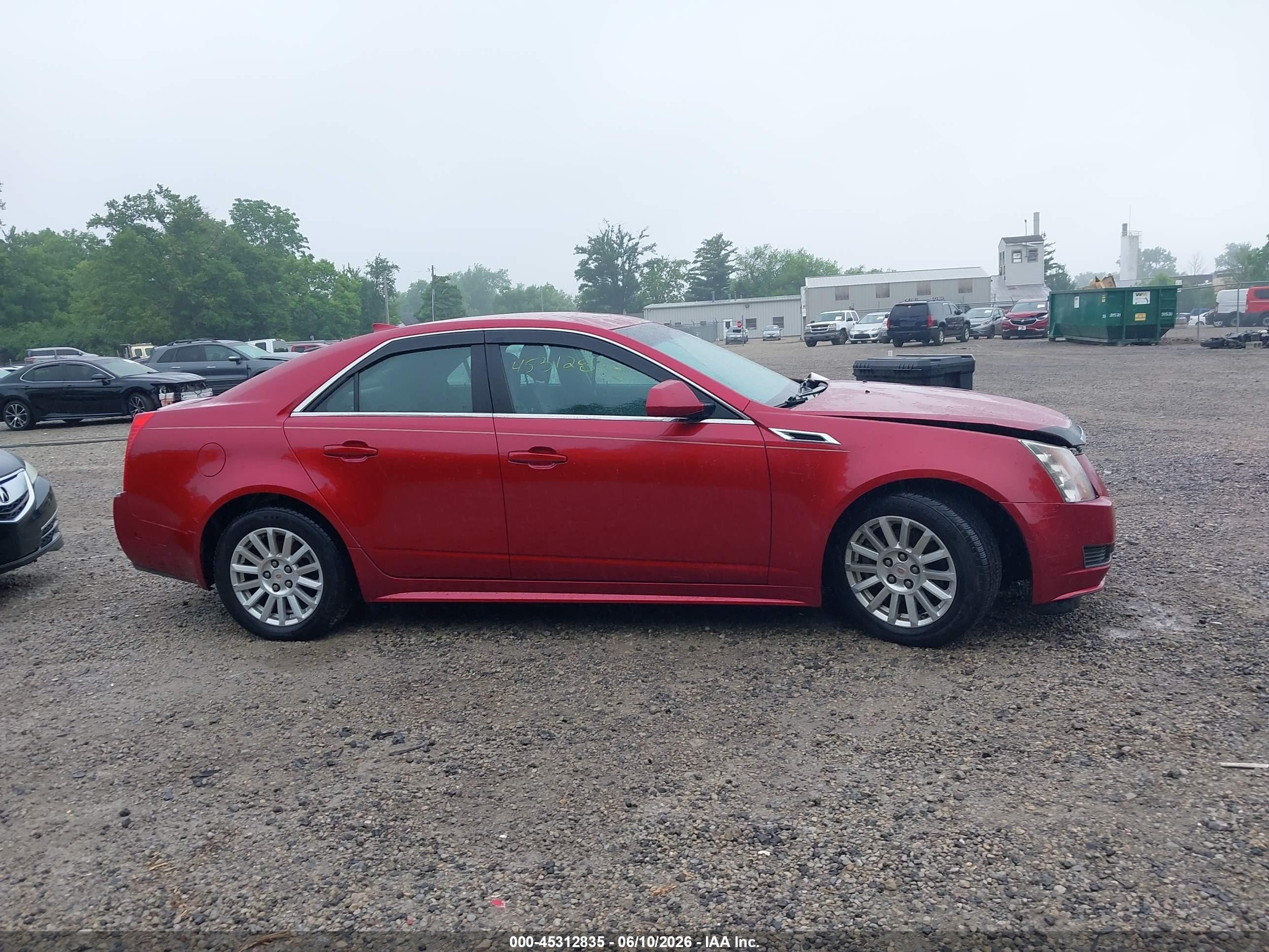 2012 Cadillac Cts Standard Red vin: 1G6DA5E56C0127987