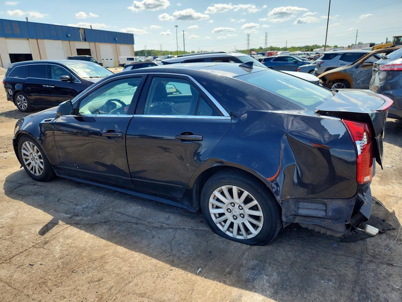 2012 Cadillac Cts Черный vin: 1G6DA5E57C0104976