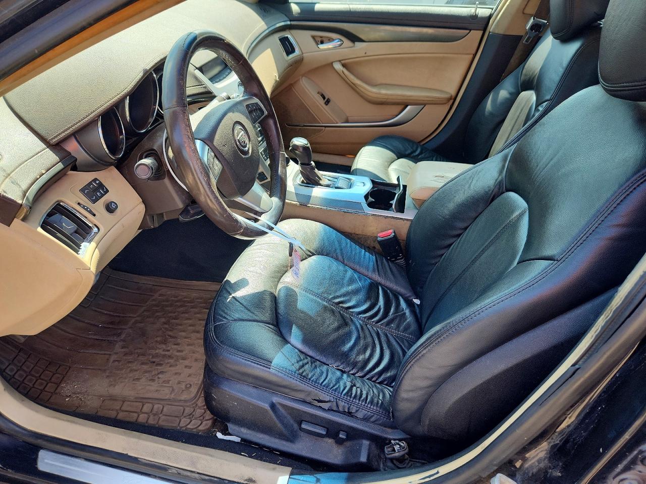 2012 Cadillac Cts Черный vin: 1G6DA5E57C0104976