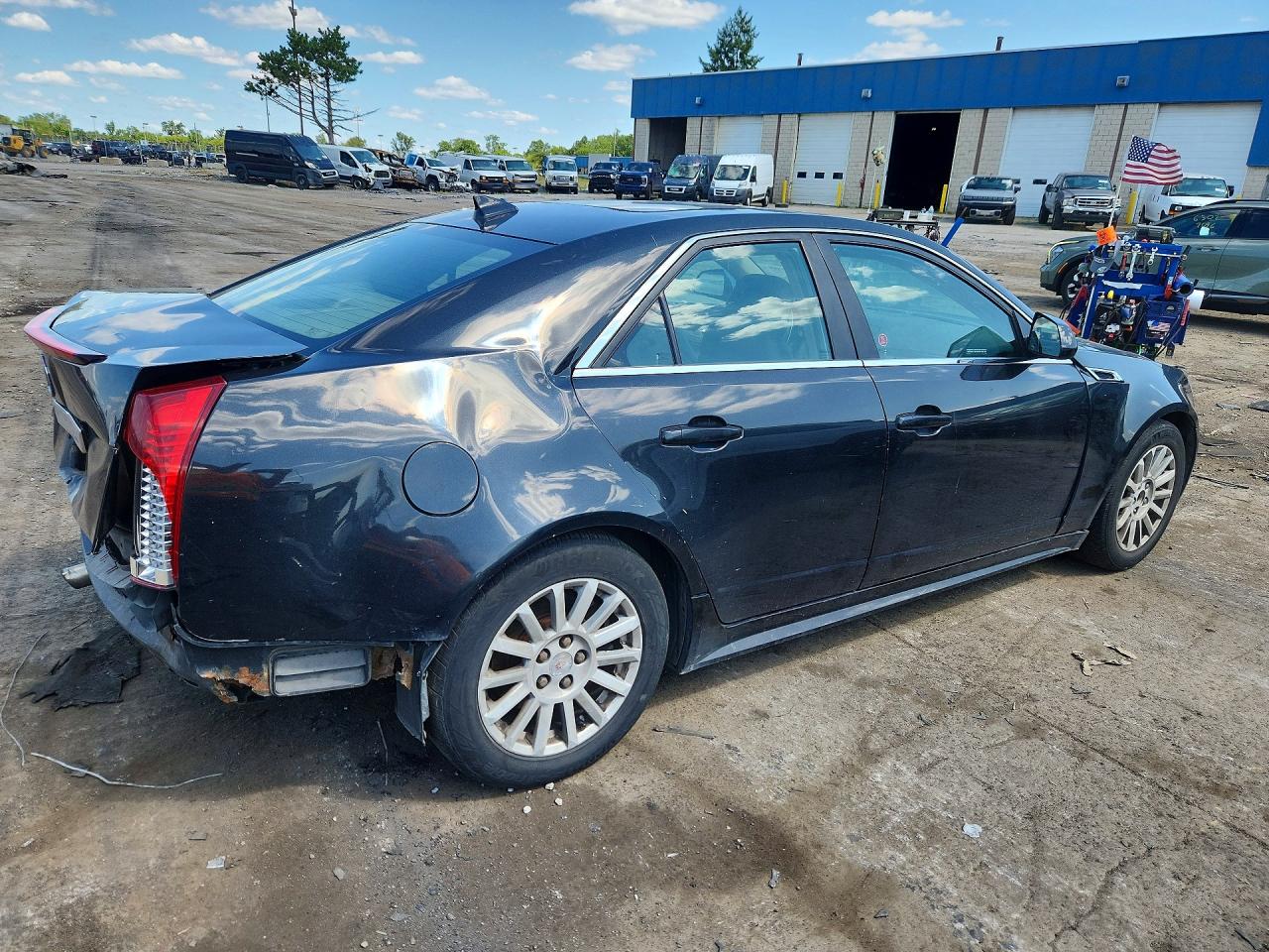 2012 Cadillac Cts Черный vin: 1G6DA5E57C0104976