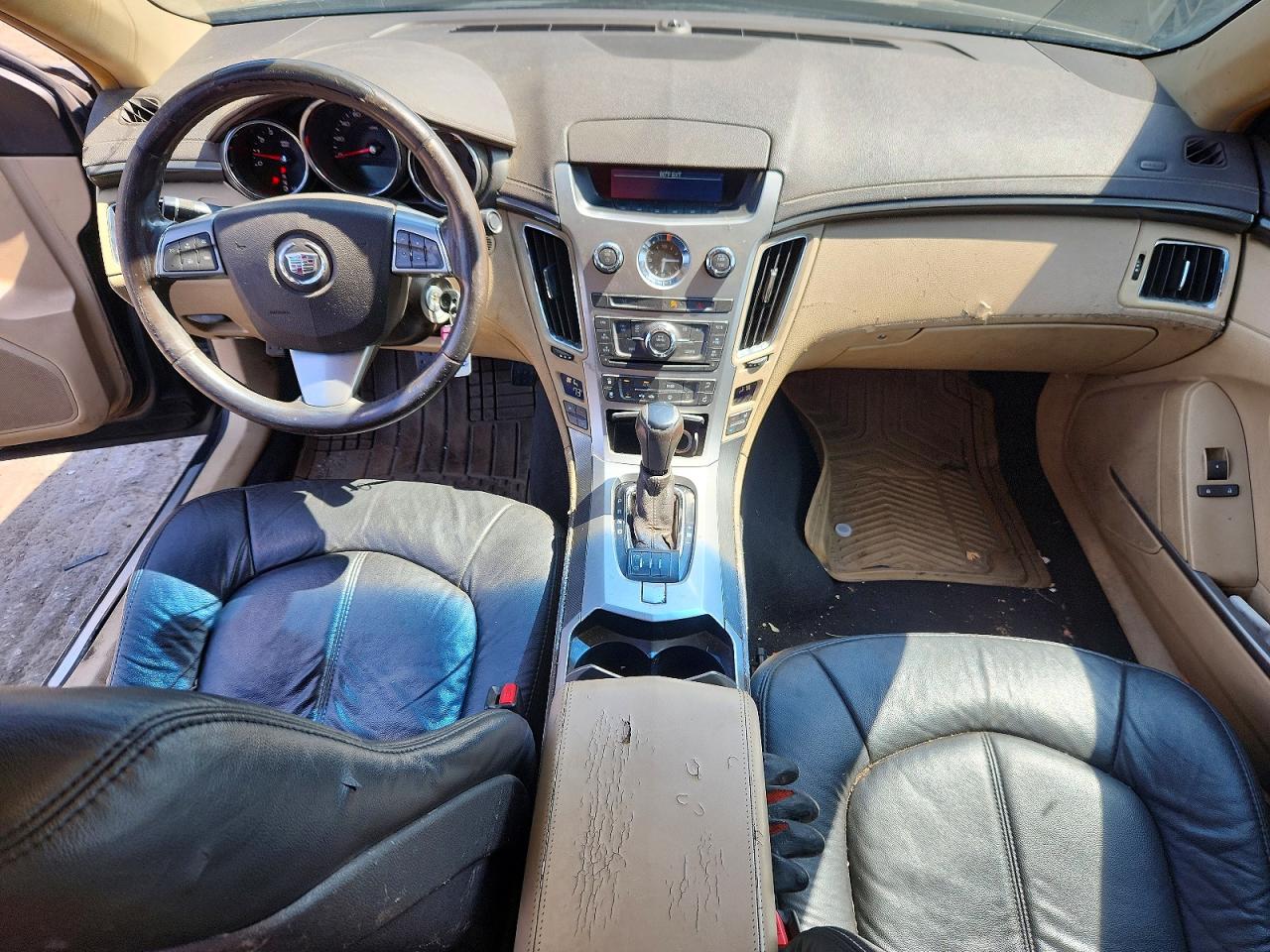 2012 Cadillac Cts Черный vin: 1G6DA5E57C0104976