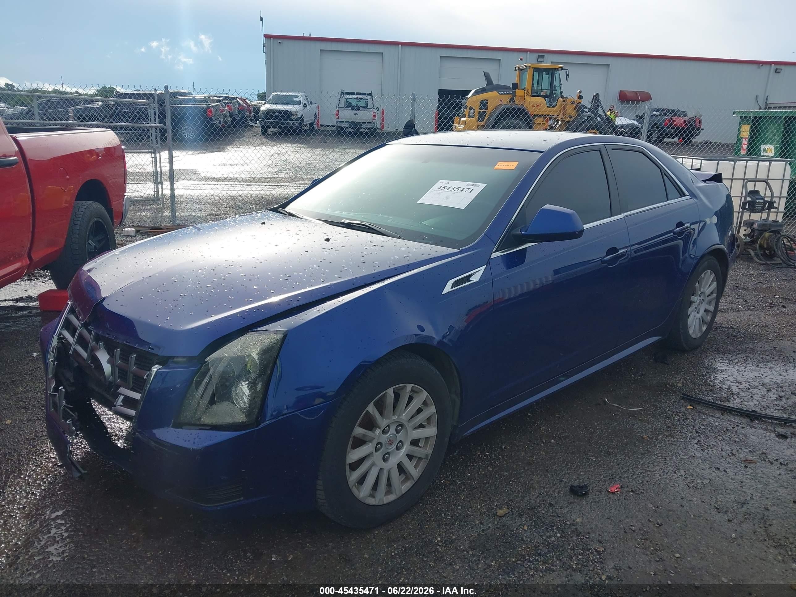 2012 Cadillac Cts Standard Blue vin: 1G6DA5E57C0106436