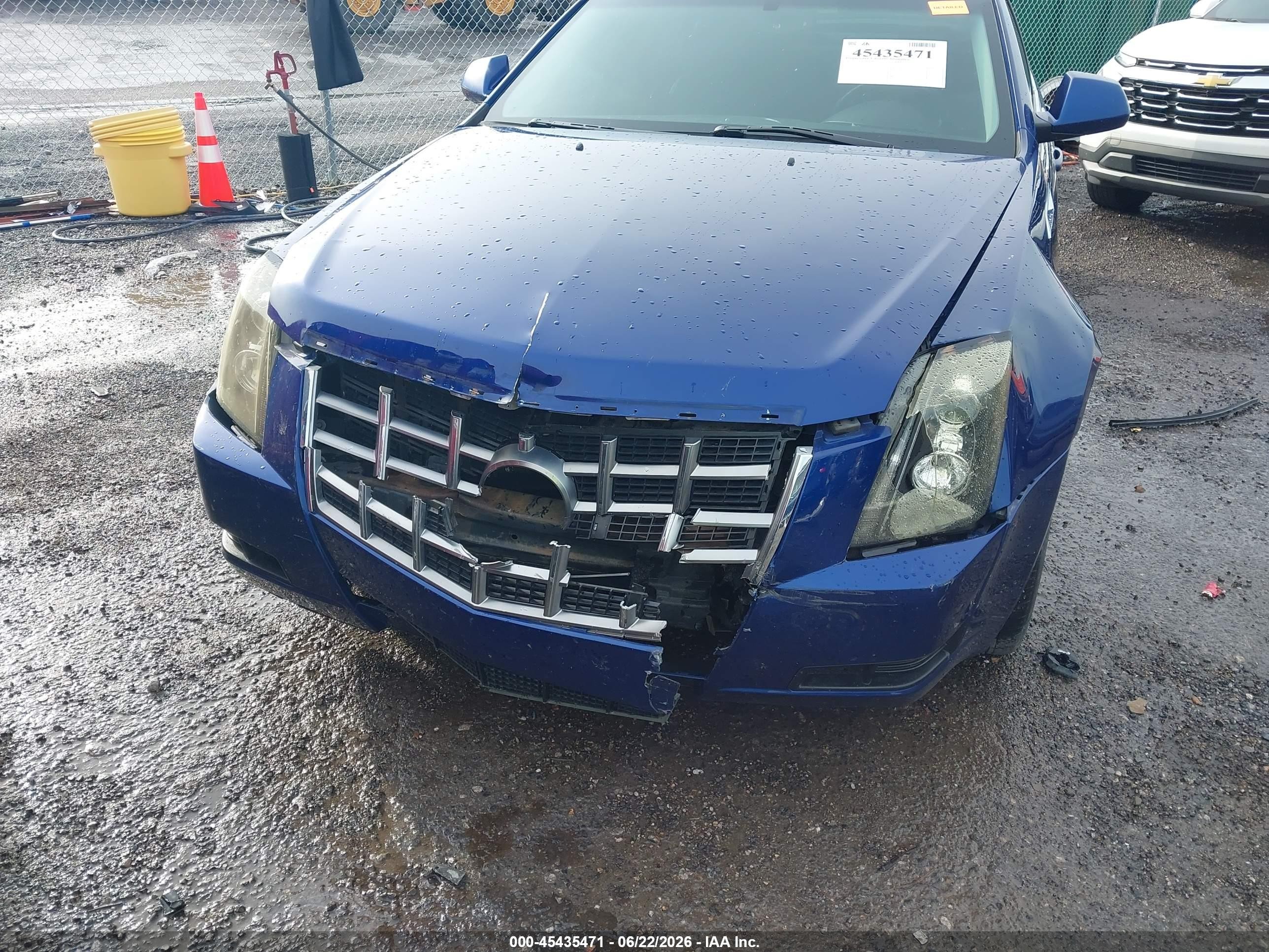 2012 Cadillac Cts Standard Blue vin: 1G6DA5E57C0106436