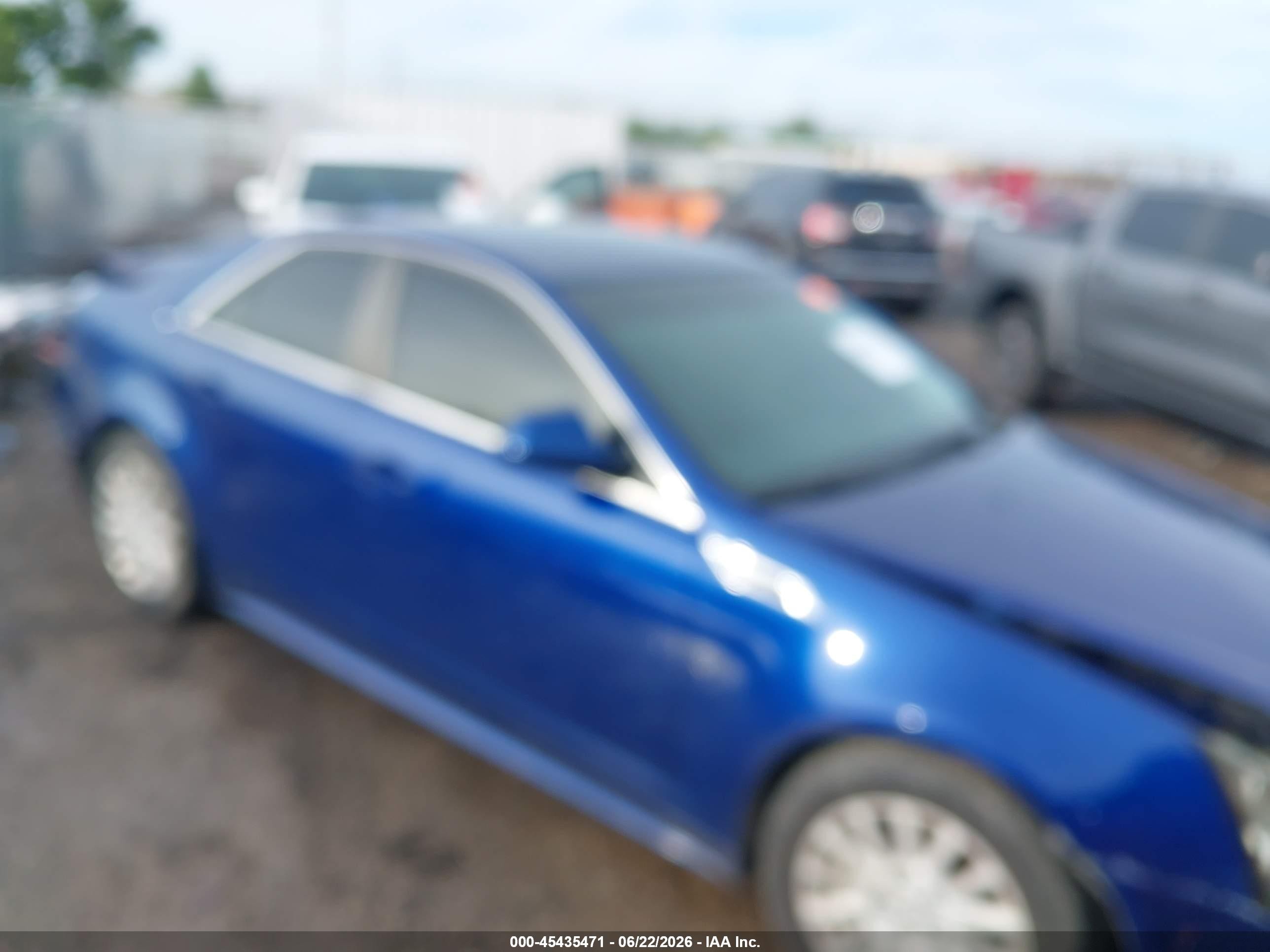 2012 Cadillac Cts Standard Blue vin: 1G6DA5E57C0106436