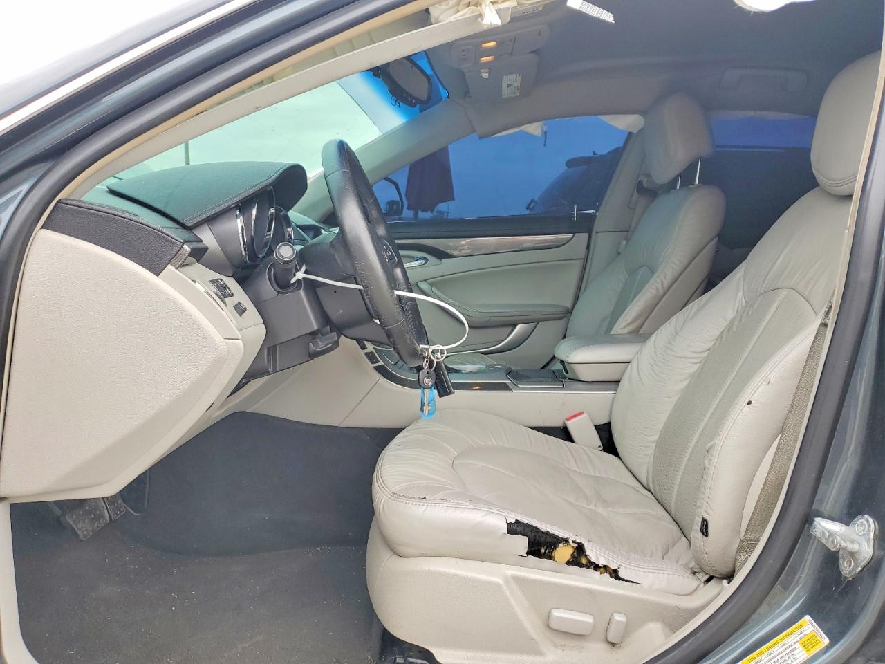 2012 Cadillac Cts Blue vin: 1G6DA5E57C0143325
