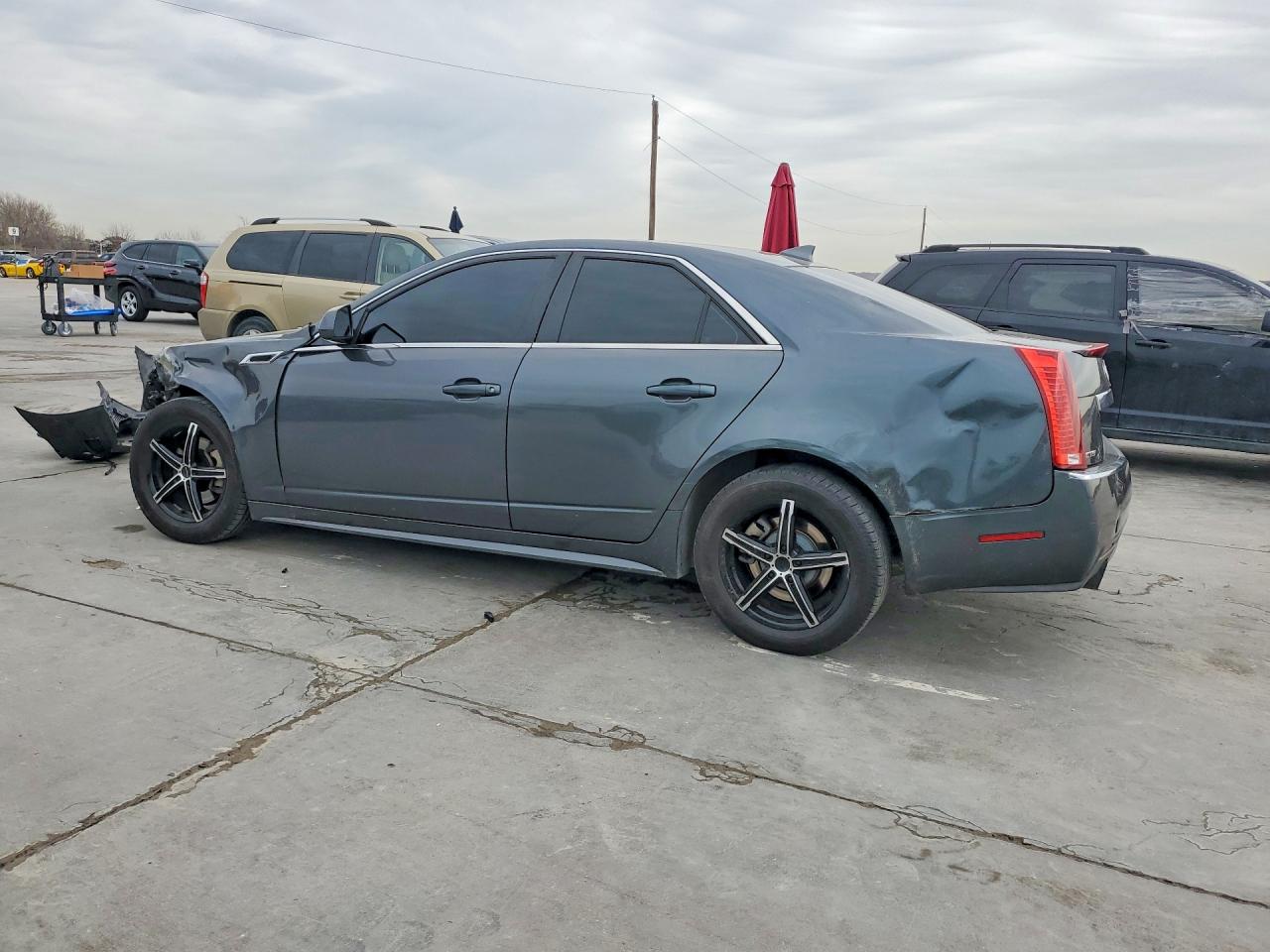 2012 Cadillac Cts Blue vin: 1G6DA5E57C0143325