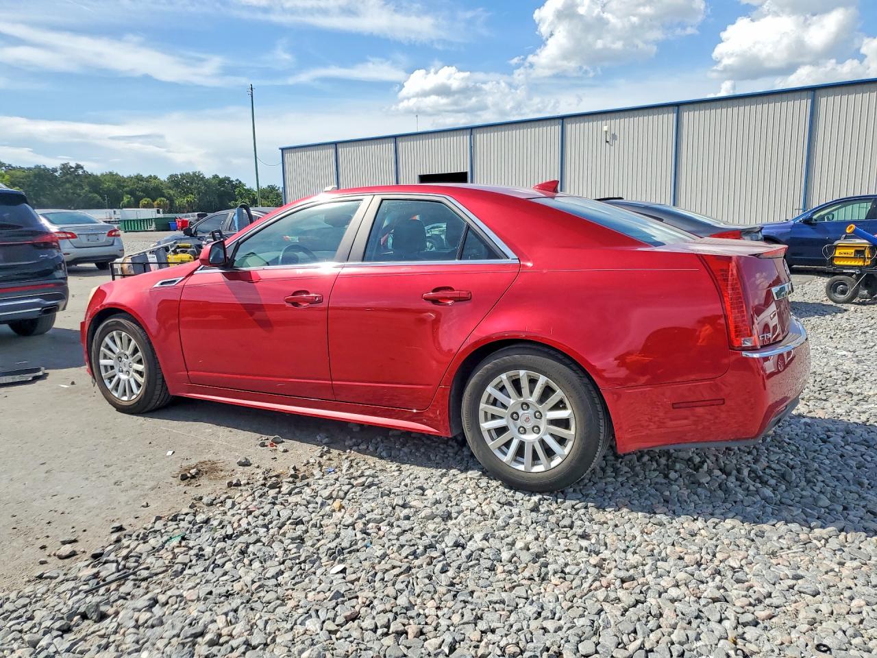 2012 Cadillac Cts Burgundy vin: 1G6DA5E58C0104274