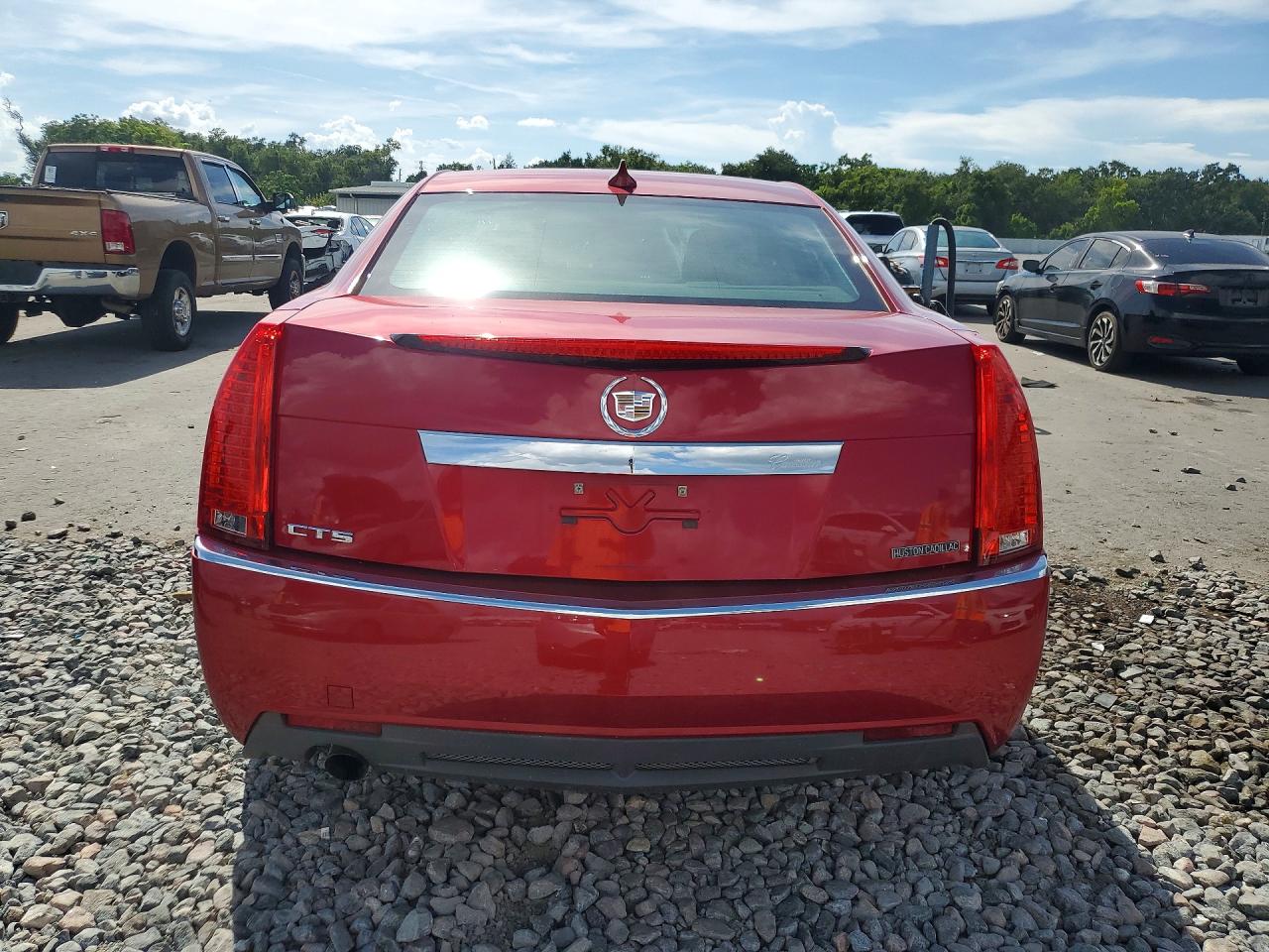 2012 Cadillac Cts Burgundy vin: 1G6DA5E58C0104274