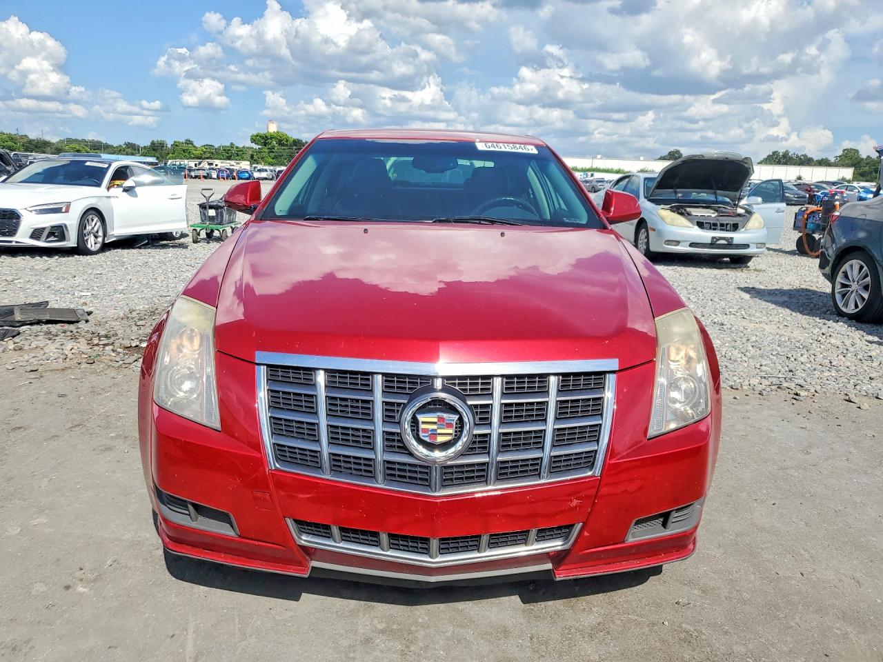 2012 Cadillac Cts Burgundy vin: 1G6DA5E58C0104274