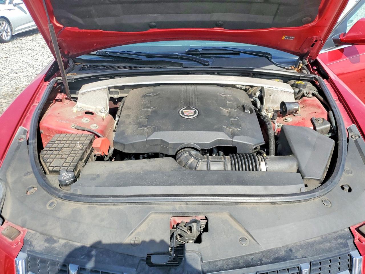 2012 Cadillac Cts Burgundy vin: 1G6DA5E58C0104274