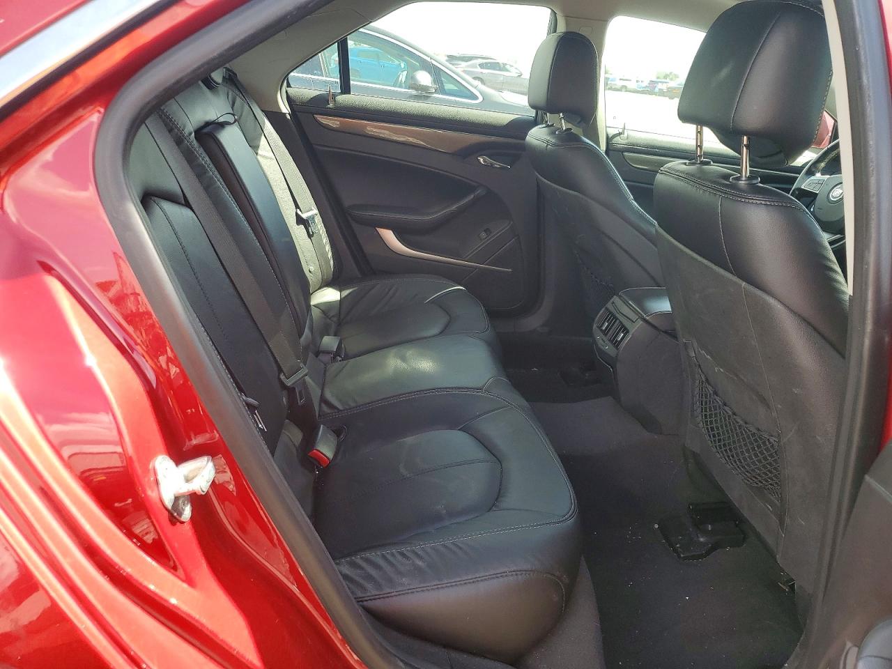 2012 Cadillac Cts Burgundy vin: 1G6DA5E58C0104274
