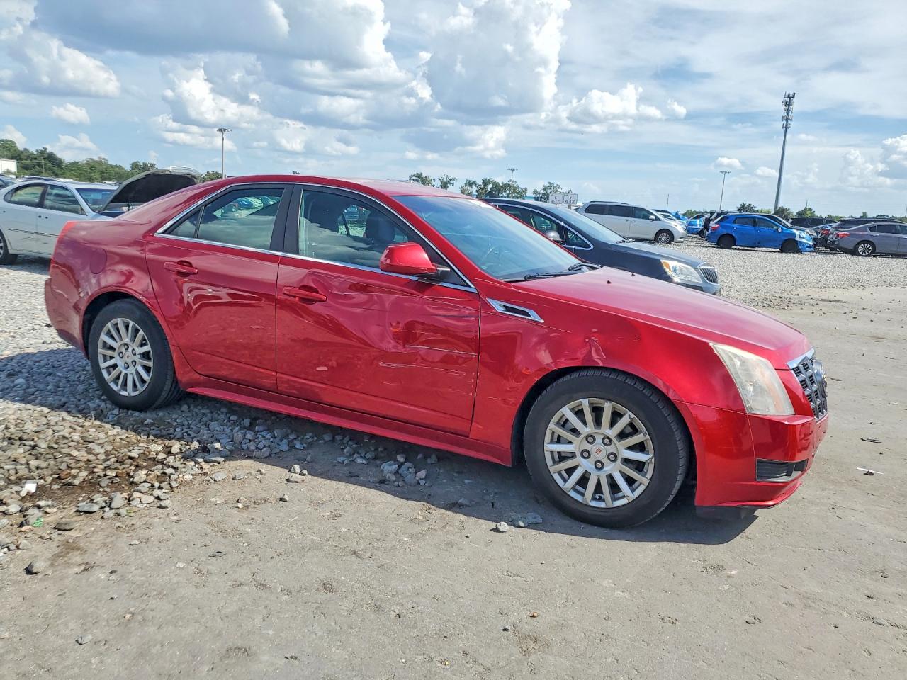 2012 Cadillac Cts Burgundy vin: 1G6DA5E58C0104274