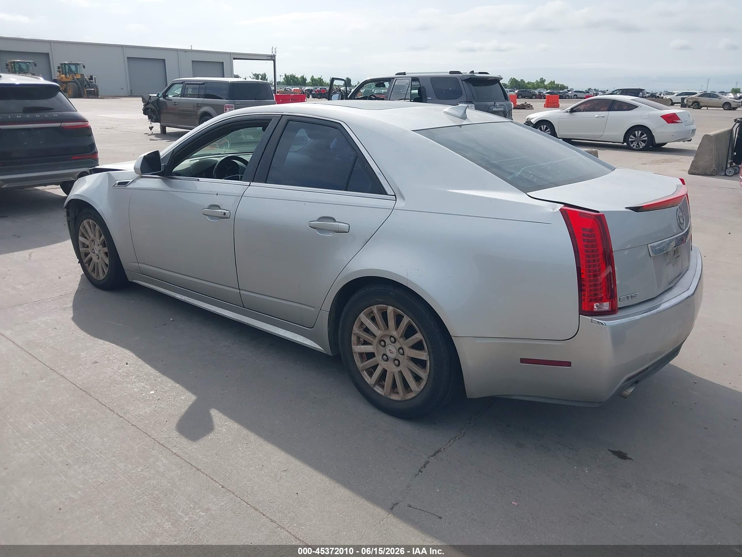 2012 Cadillac Cts Standard Silver vin: 1G6DA5E5XC0116149