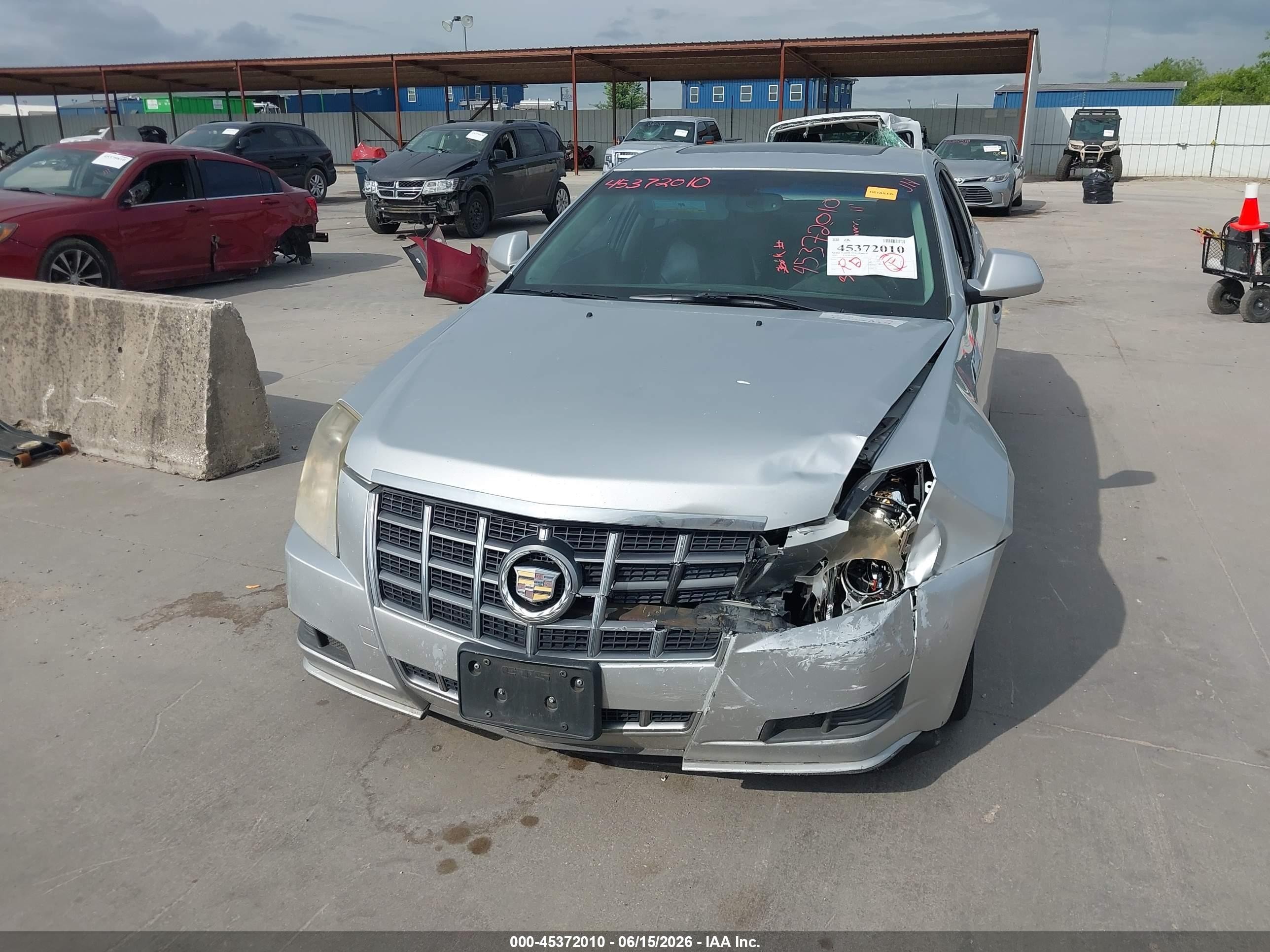 2012 Cadillac Cts Standard Silver vin: 1G6DA5E5XC0116149
